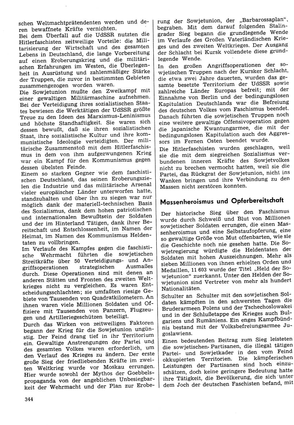 Neuer Weg (NW), Organ des Zentralkomitees (ZK) der SED (Sozialistische Einheitspartei Deutschlands) für Fragen des Parteilebens, 30. Jahrgang [Deutsche Demokratische Republik (DDR)] 1975, Seite 344 (NW ZK SED DDR 1975, S. 344)