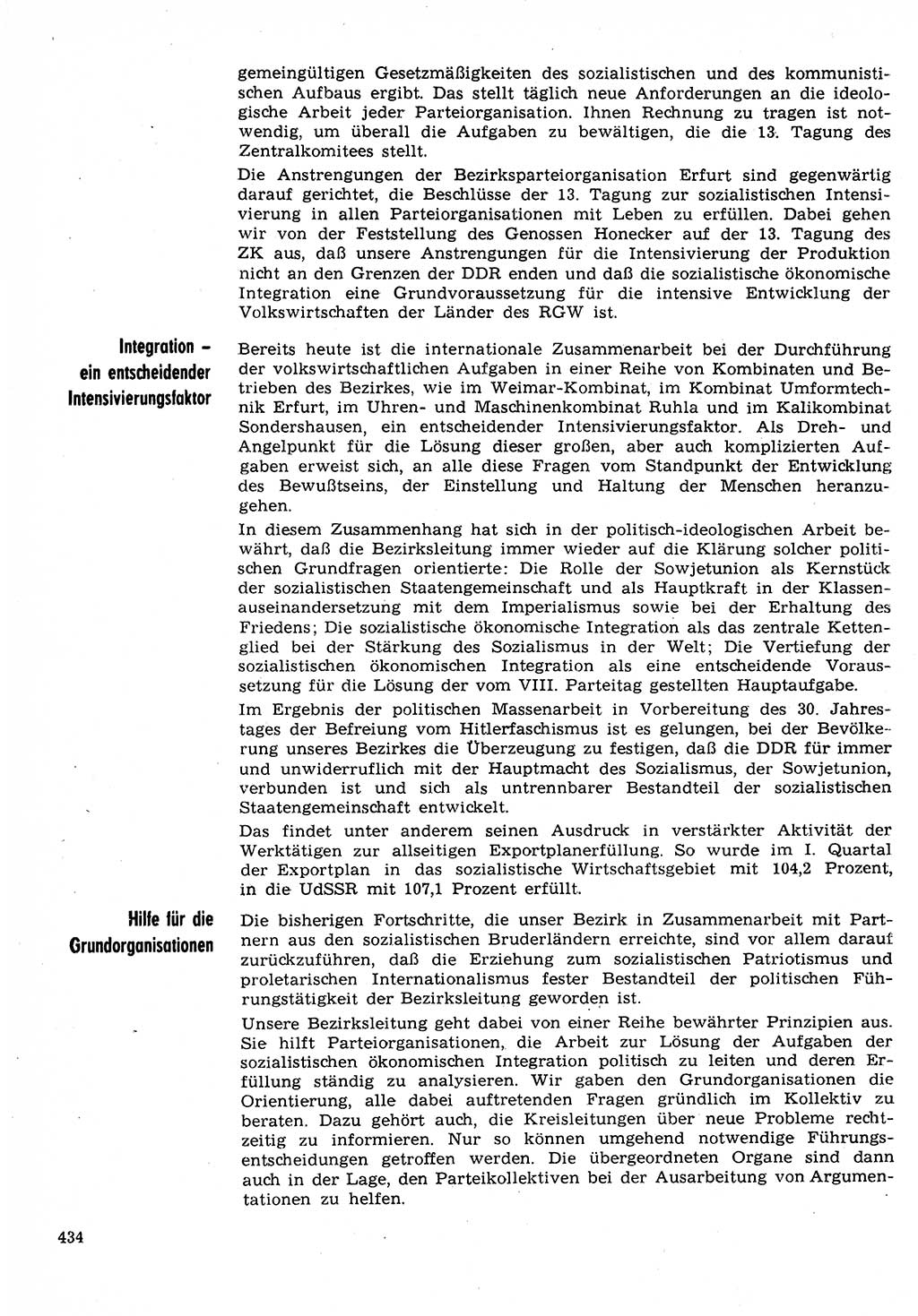 Neuer Weg (NW), Organ des Zentralkomitees (ZK) der SED (Sozialistische Einheitspartei Deutschlands) für Fragen des Parteilebens, 30. Jahrgang [Deutsche Demokratische Republik (DDR)] 1975, Seite 434 (NW ZK SED DDR 1975, S. 434)