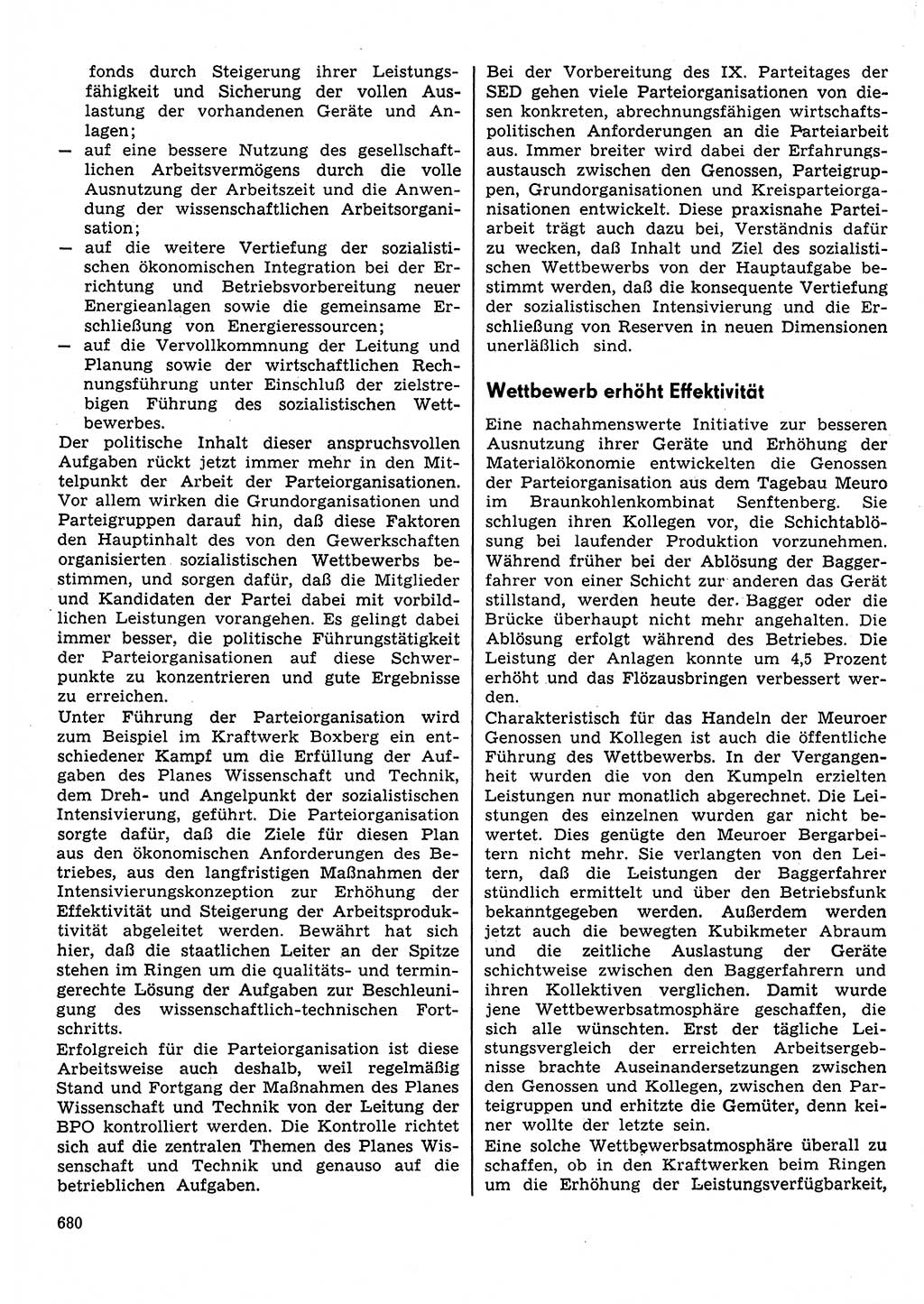 Neuer Weg (NW), Organ des Zentralkomitees (ZK) der SED (Sozialistische Einheitspartei Deutschlands) für Fragen des Parteilebens, 30. Jahrgang [Deutsche Demokratische Republik (DDR)] 1975, Seite 680 (NW ZK SED DDR 1975, S. 680)