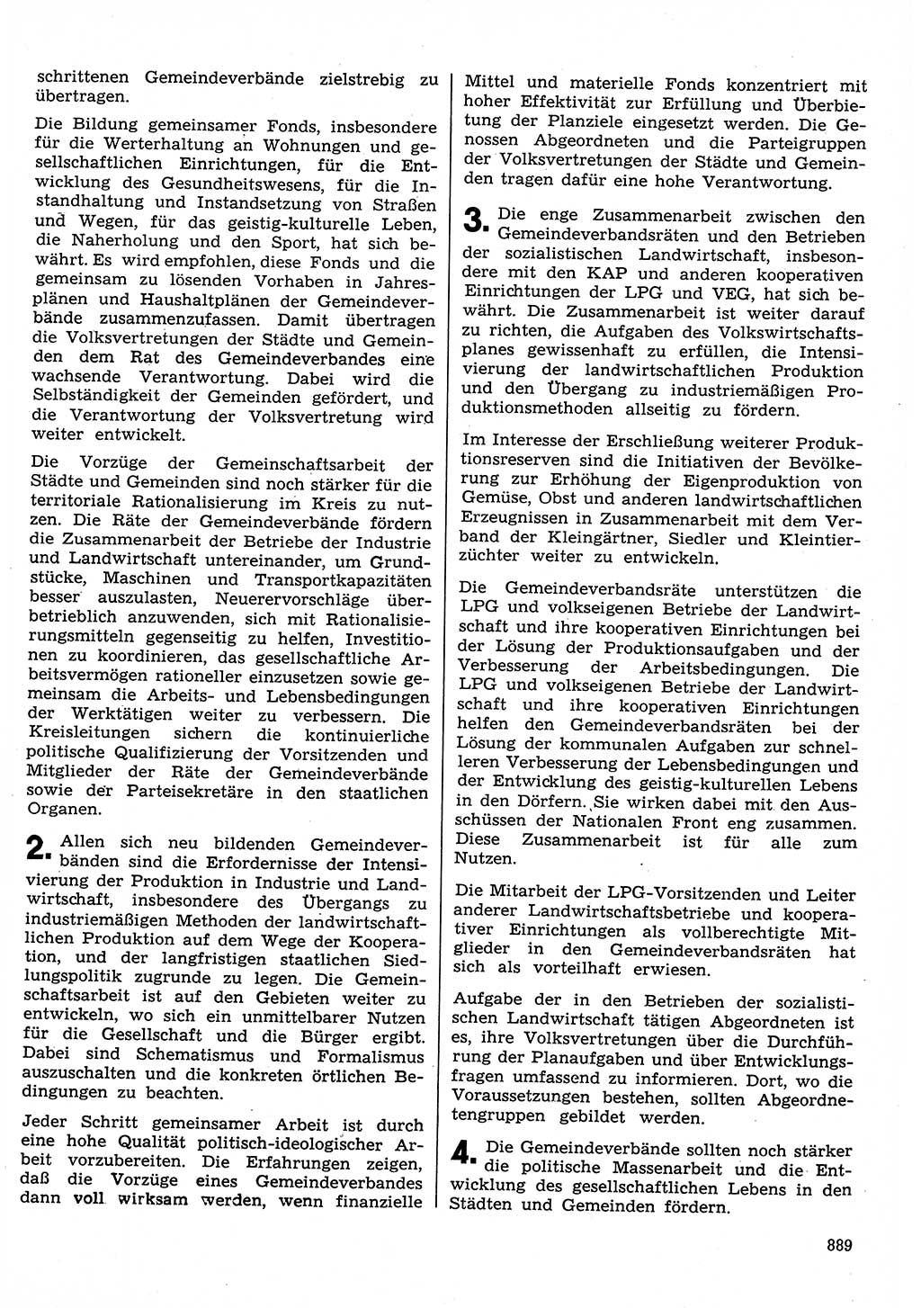 Neuer Weg (NW), Organ des Zentralkomitees (ZK) der SED (Sozialistische Einheitspartei Deutschlands) für Fragen des Parteilebens, 30. Jahrgang [Deutsche Demokratische Republik (DDR)] 1975, Seite 889 (NW ZK SED DDR 1975, S. 889)