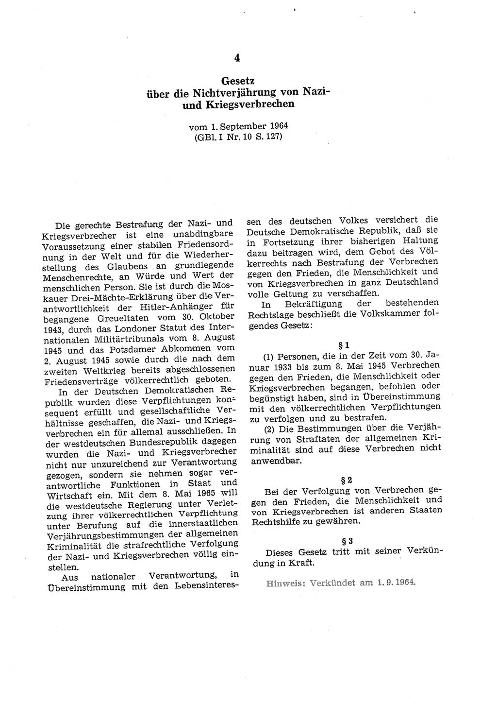 Strafgesetzbuch (StGB) der Deutschen Demokratischen Republik (DDR) und angrenzende Gesetze und Bestimmungen 1975, Seite 109 (StGB DDR Ges. Best. 1975, S. 109)