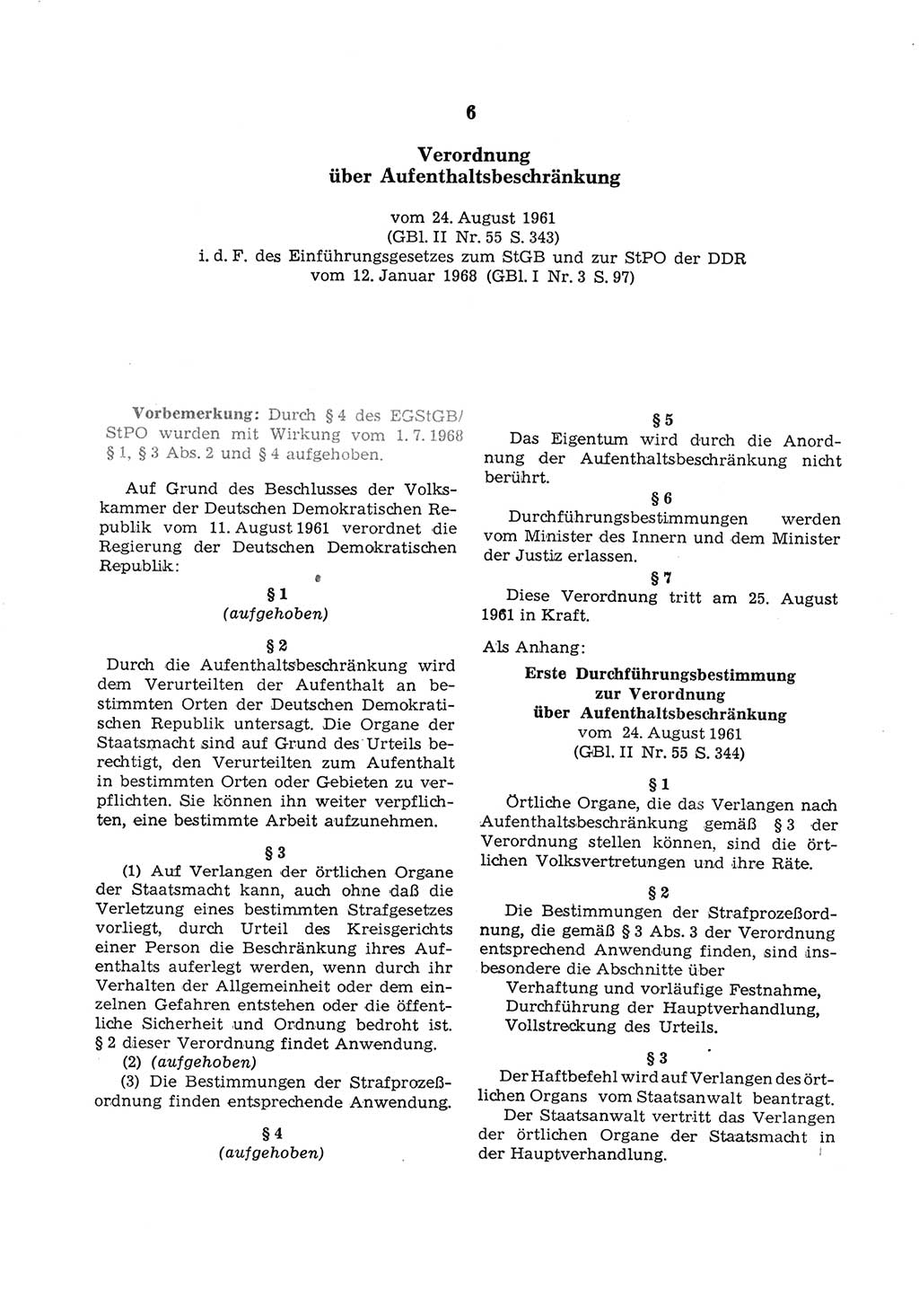 Strafgesetzbuch (StGB) der Deutschen Demokratischen Republik (DDR) und angrenzende Gesetze und Bestimmungen 1975, Seite 112 (StGB DDR Ges. Best. 1975, S. 112)