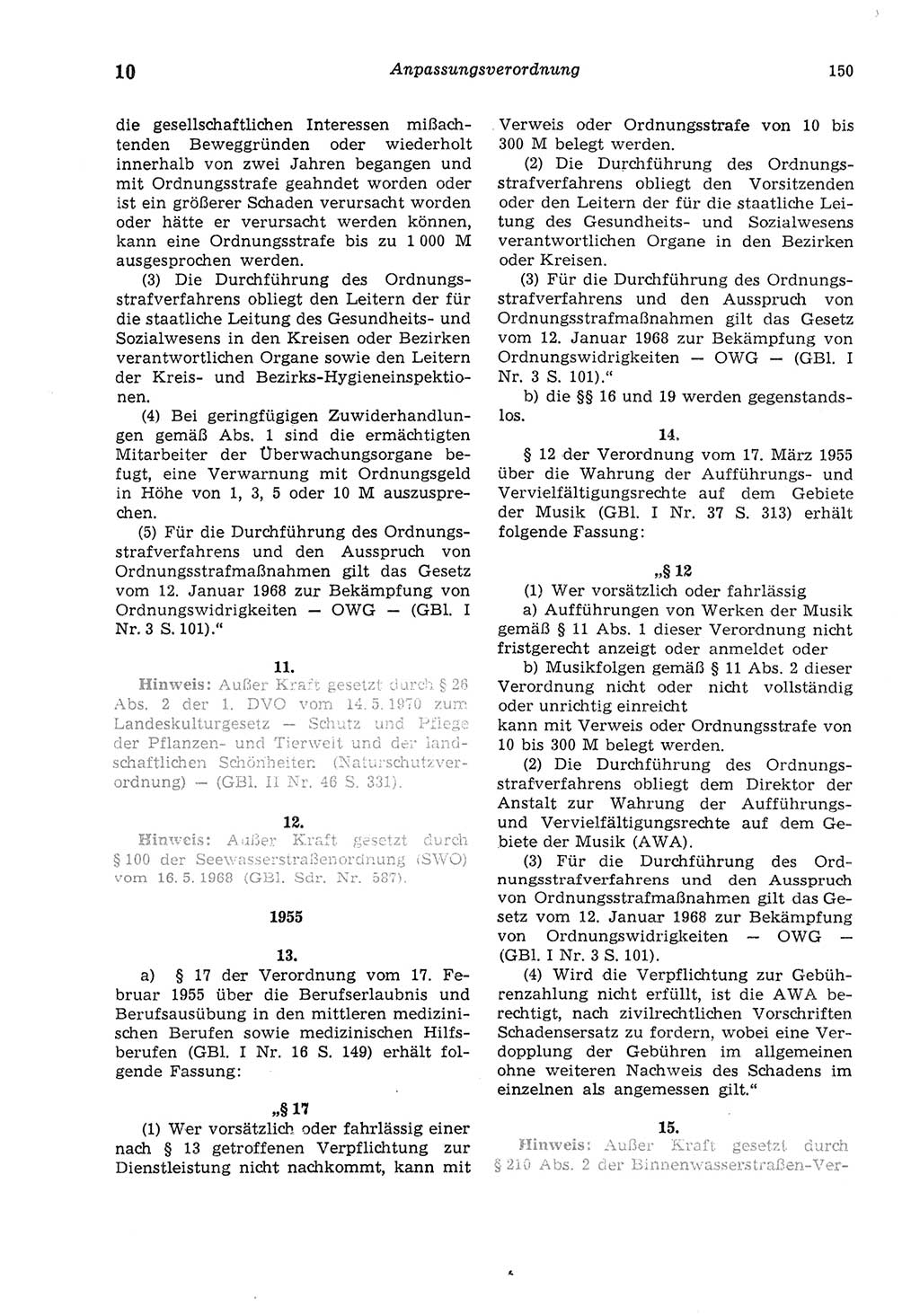 Strafgesetzbuch (StGB) der Deutschen Demokratischen Republik (DDR) und angrenzende Gesetze und Bestimmungen 1975, Seite 150 (StGB DDR Ges. Best. 1975, S. 150)