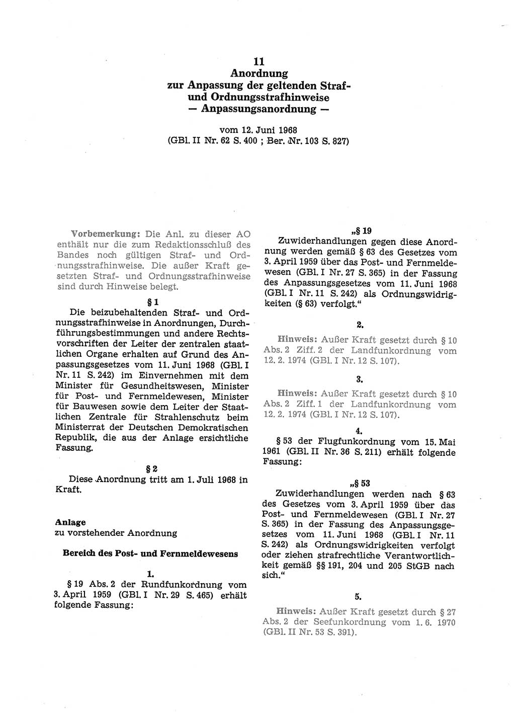 Strafgesetzbuch (StGB) der Deutschen Demokratischen Republik (DDR) und angrenzende Gesetze und Bestimmungen 1975, Seite 217 (StGB DDR Ges. Best. 1975, S. 217)