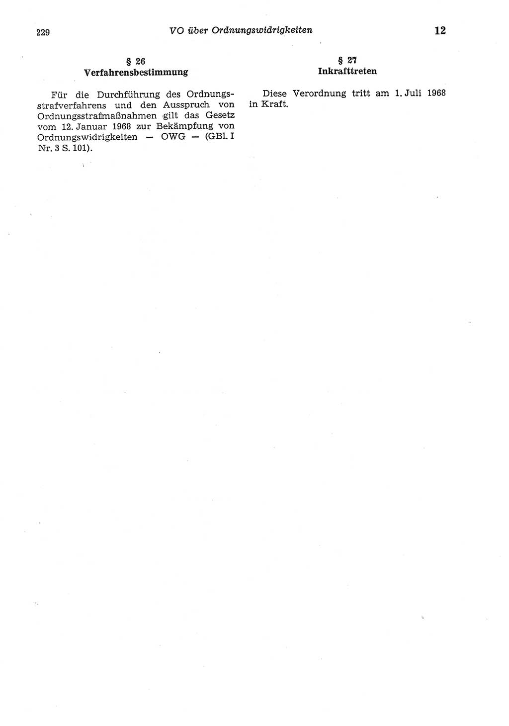 Strafgesetzbuch (StGB) der Deutschen Demokratischen Republik (DDR) und angrenzende Gesetze und Bestimmungen 1975, Seite 229 (StGB DDR Ges. Best. 1975, S. 229)
