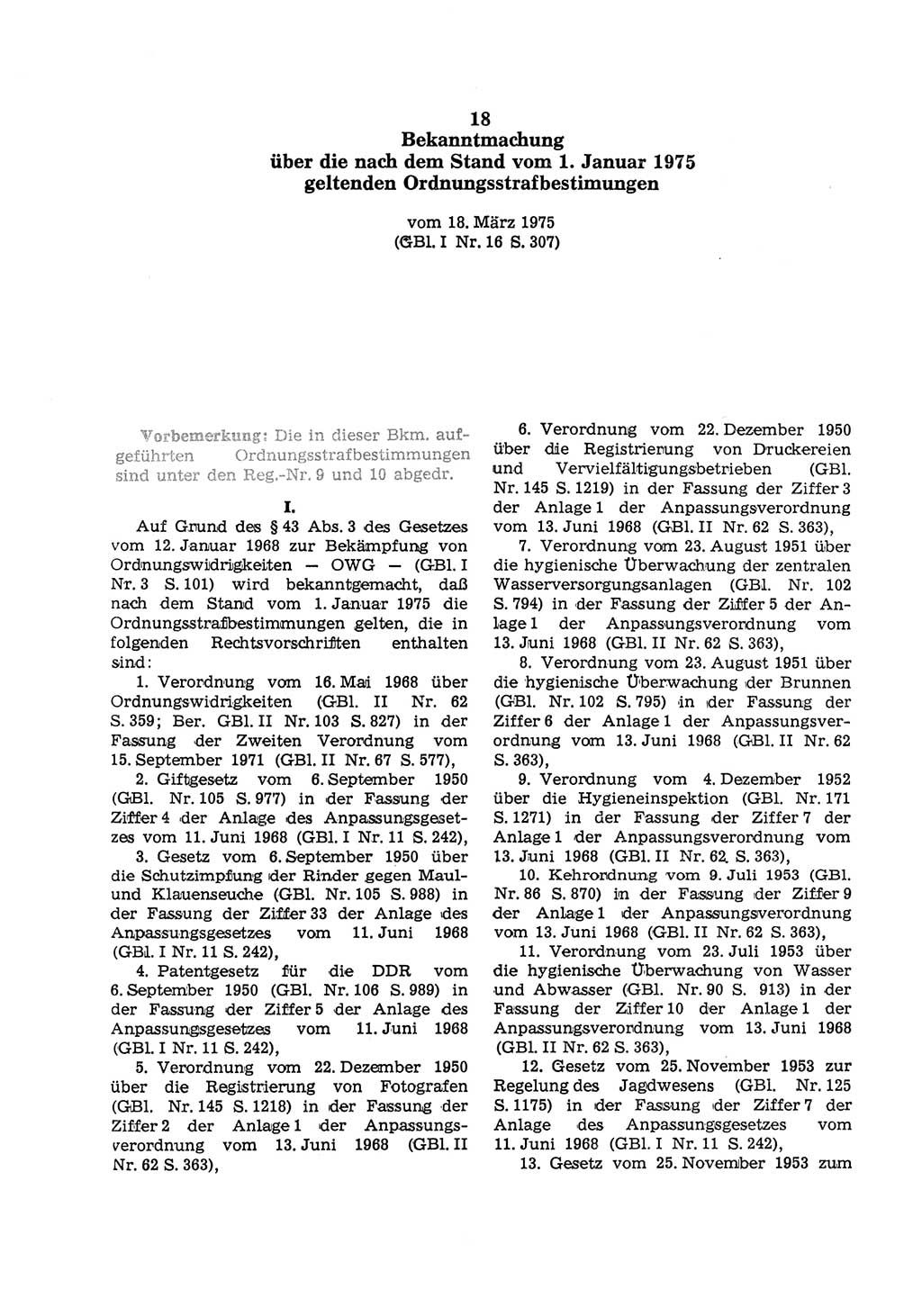 Strafgesetzbuch (StGB) der Deutschen Demokratischen Republik (DDR) und angrenzende Gesetze und Bestimmungen 1975, Seite 246 (StGB DDR Ges. Best. 1975, S. 246)