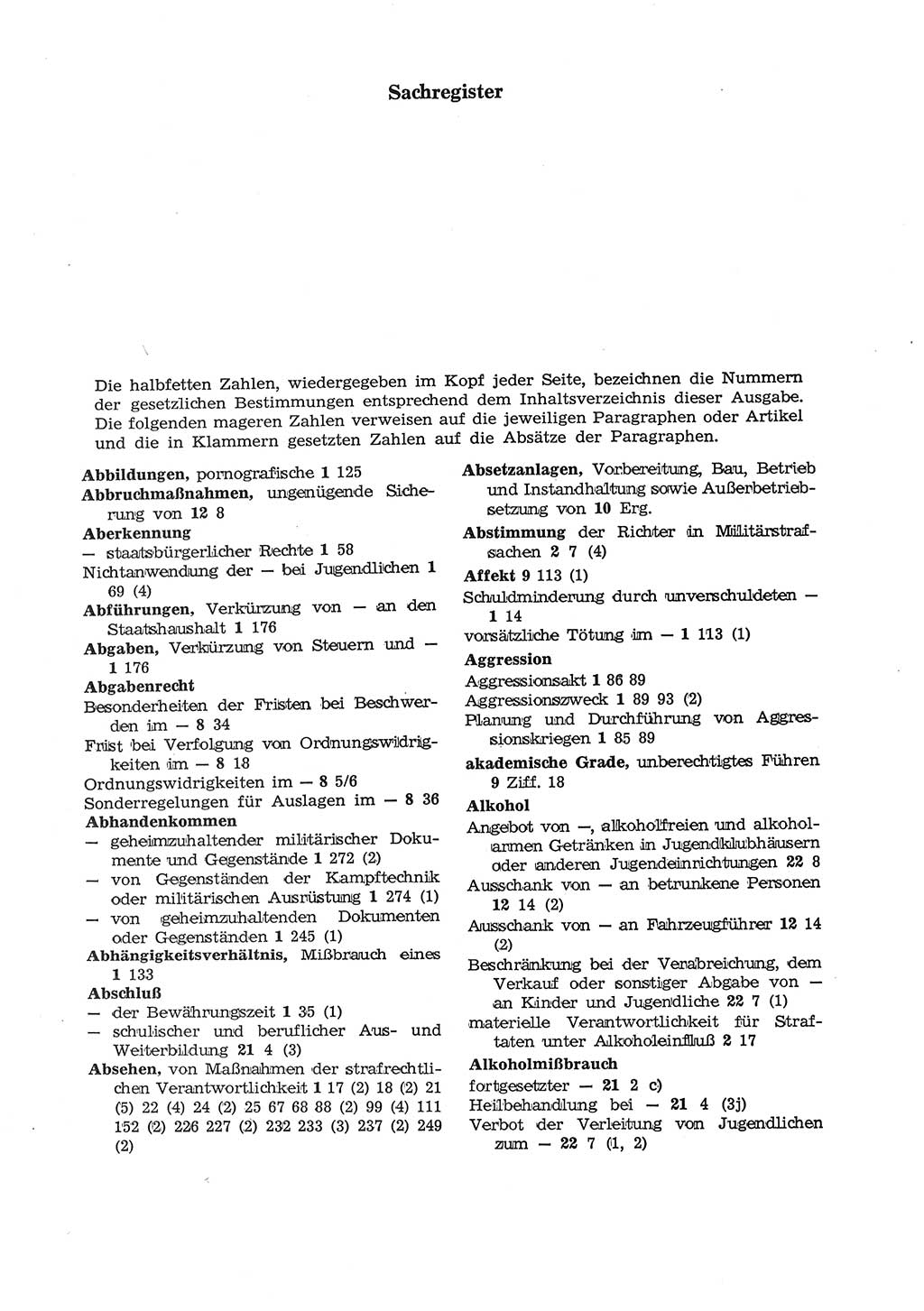 Strafgesetzbuch (StGB) der Deutschen Demokratischen Republik (DDR) und angrenzende Gesetze und Bestimmungen 1975, Seite 273 (StGB DDR Ges. Best. 1975, S. 273)