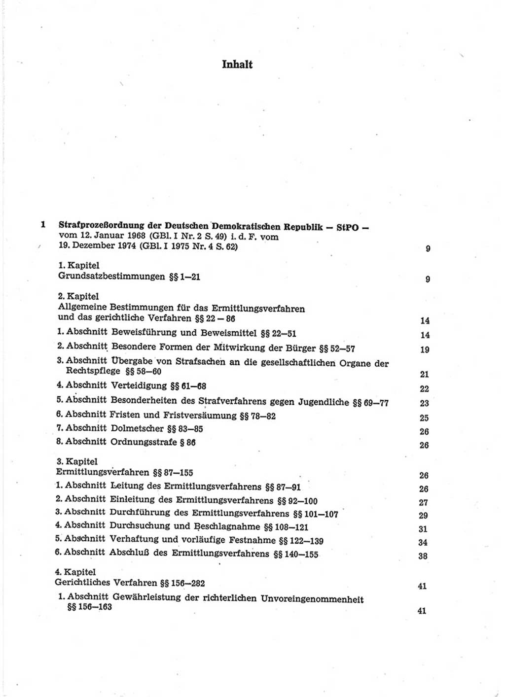 Strafprozeßordnung (StPO) der Deutschen Demokratischen Republik (DDR) 1975, Seite 5 (StPO DDR 1974, S. 5)