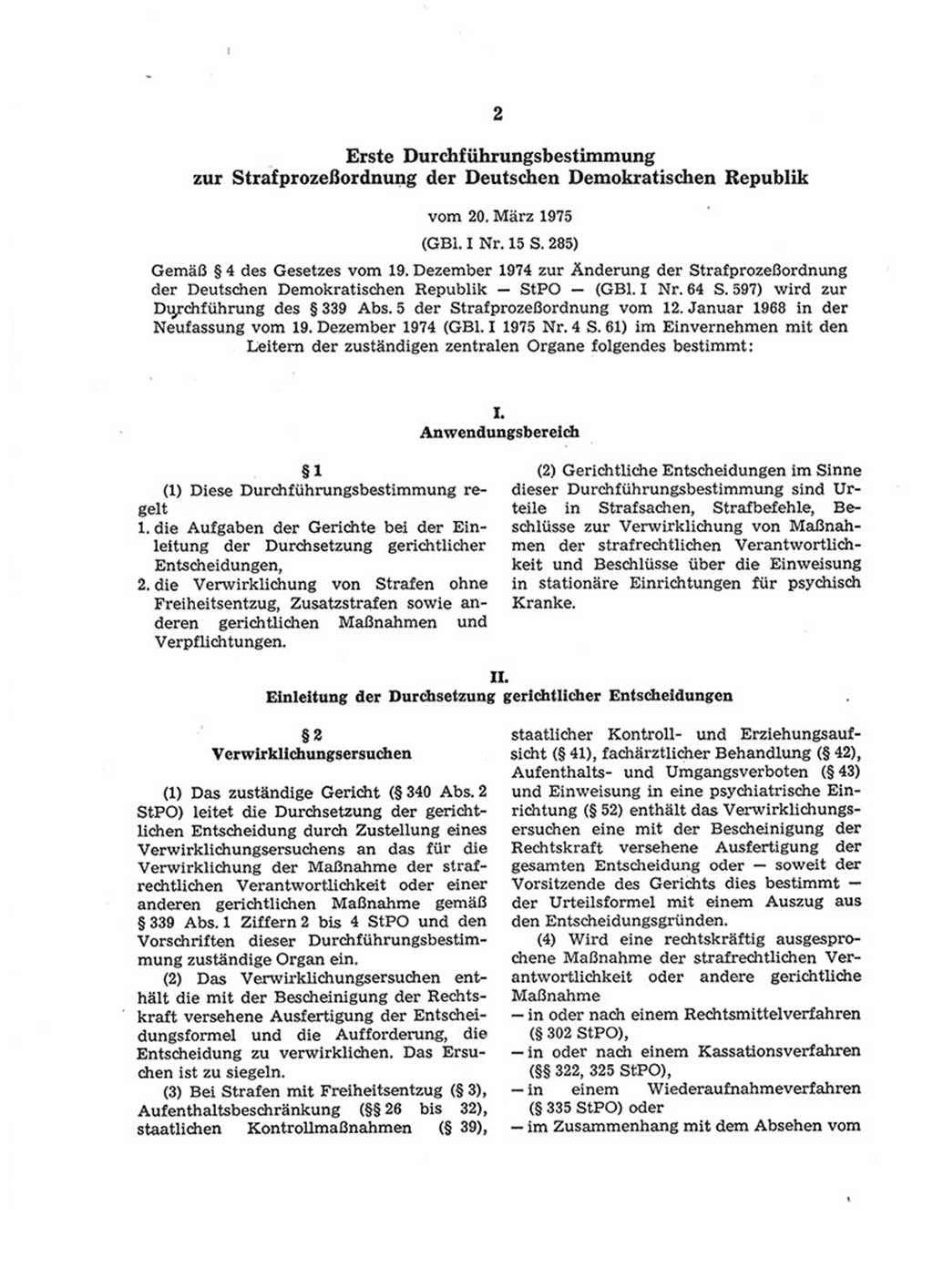 Strafprozeßordnung (StPO) der Deutschen Demokratischen Republik (DDR) 1975, Seite 82 (StPO DDR 1974, S. 82)