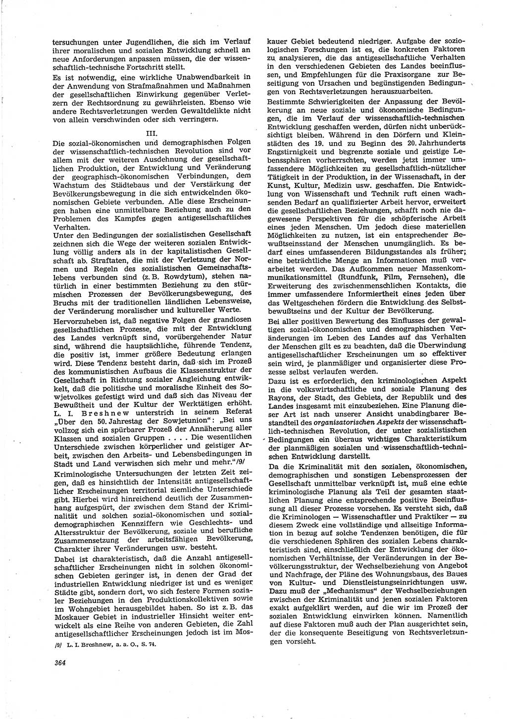 Neue Justiz (NJ), Zeitschrift für Recht und Rechtswissenschaft [Deutsche Demokratische Republik (DDR)], 29. Jahrgang 1975, Seite 364 (NJ DDR 1975, S. 364)