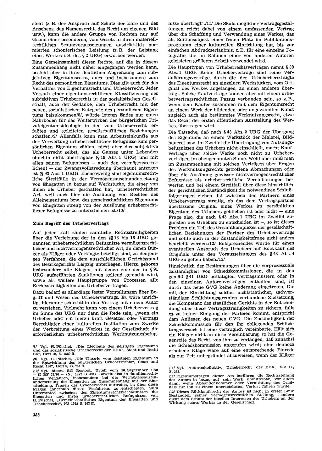 Neue Justiz (NJ), Zeitschrift für Recht und Rechtswissenschaft [Deutsche Demokratische Republik (DDR)], 29. Jahrgang 1975, Seite 388 (NJ DDR 1975, S. 388)