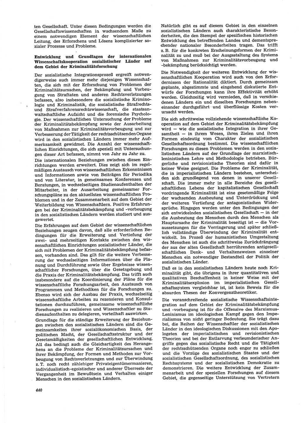 Neue Justiz (NJ), Zeitschrift für Recht und Rechtswissenschaft [Deutsche Demokratische Republik (DDR)], 29. Jahrgang 1975, Seite 440 (NJ DDR 1975, S. 440)