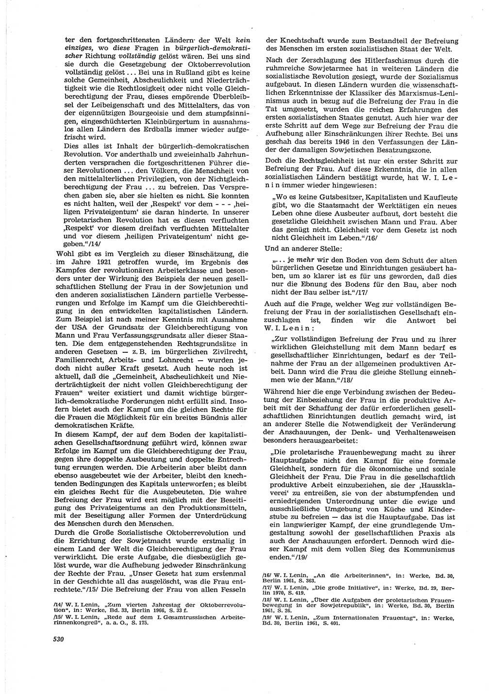 Neue Justiz (NJ), Zeitschrift für Recht und Rechtswissenschaft [Deutsche Demokratische Republik (DDR)], 29. Jahrgang 1975, Seite 530 (NJ DDR 1975, S. 530)