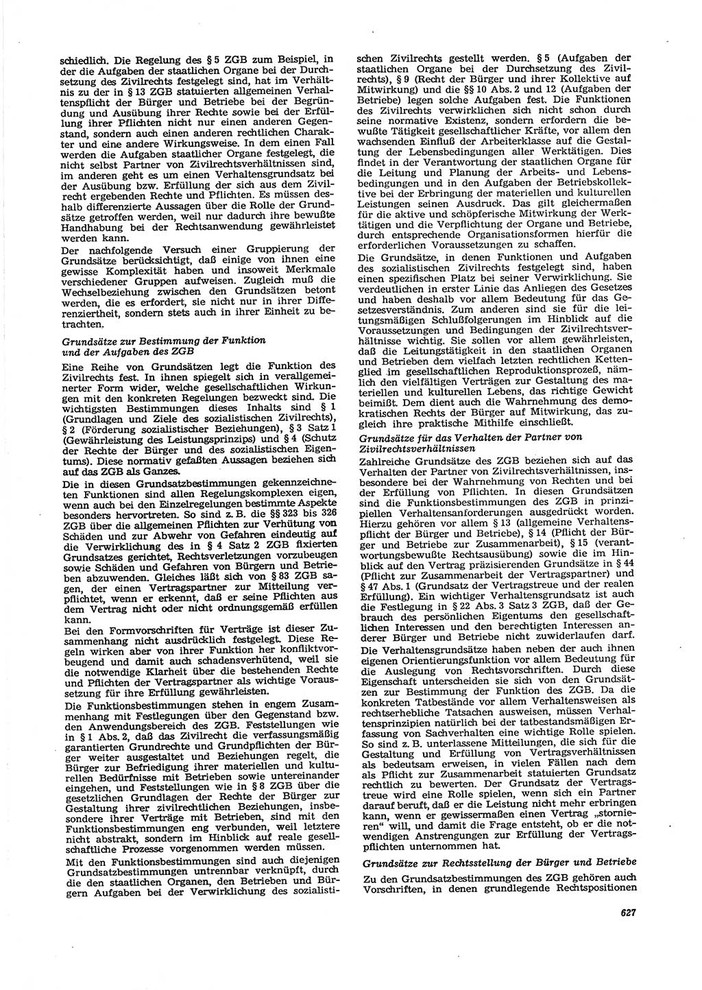Neue Justiz (NJ), Zeitschrift für Recht und Rechtswissenschaft [Deutsche Demokratische Republik (DDR)], 29. Jahrgang 1975, Seite 627 (NJ DDR 1975, S. 627)