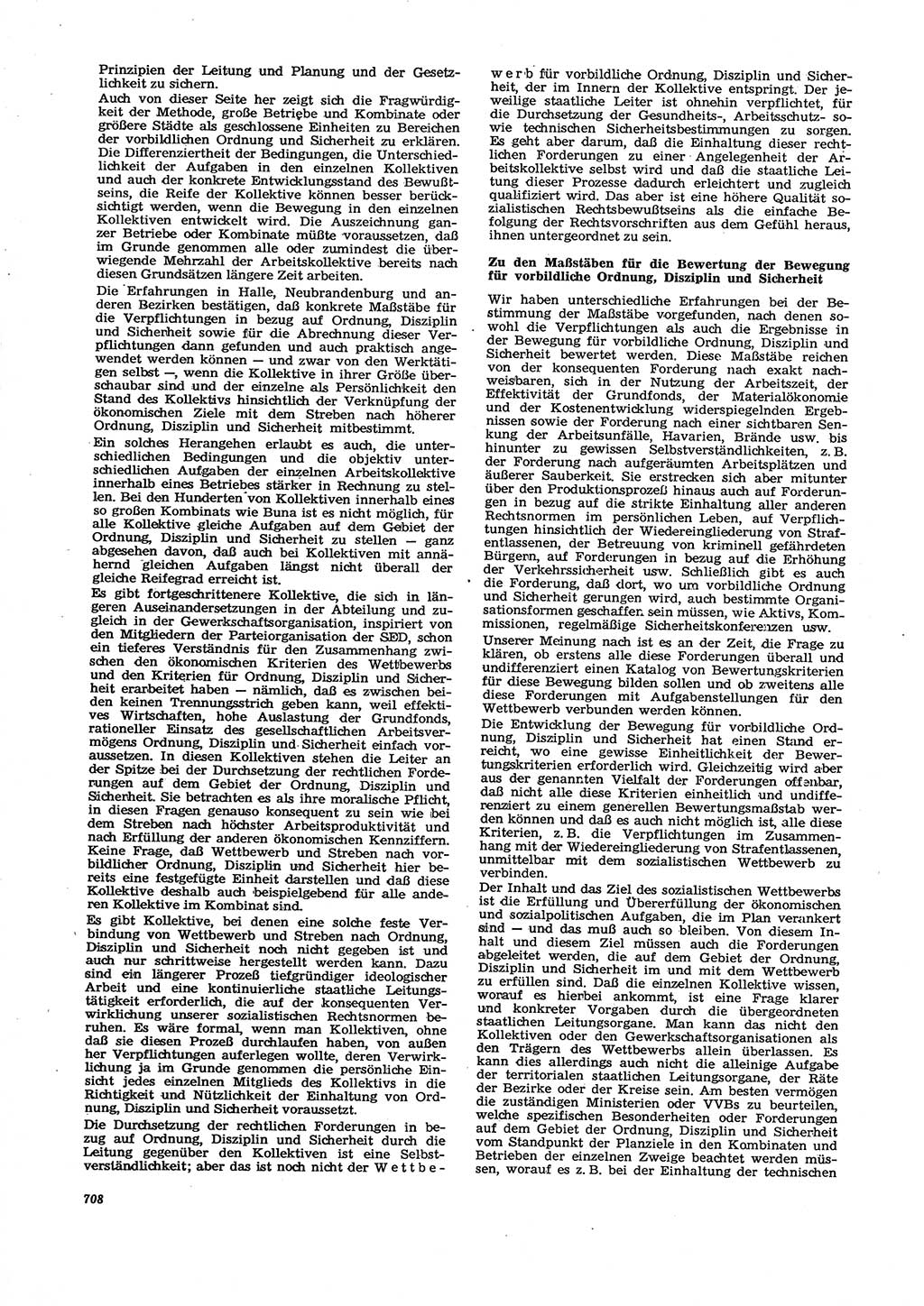 Neue Justiz (NJ), Zeitschrift für Recht und Rechtswissenschaft [Deutsche Demokratische Republik (DDR)], 29. Jahrgang 1975, Seite 708 (NJ DDR 1975, S. 708)