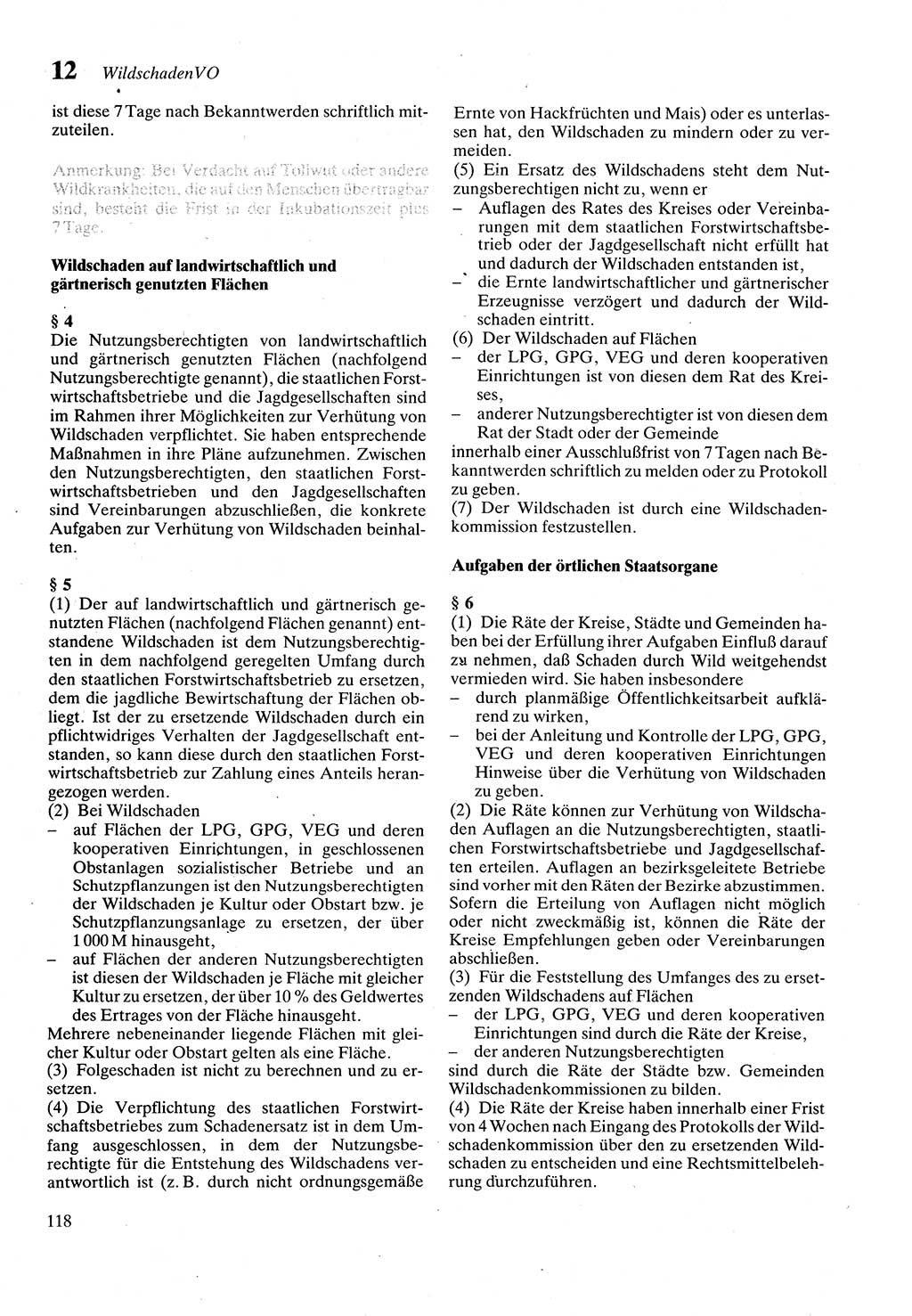 Zivilgesetzbuch (ZVG) sowie angrenzende Gesetze und Bestimmungen [Deutsche Demokratische Republik (DDR)] 1975, Seite 118 (ZGB Ges. Best. DDR 1975, S. 118)