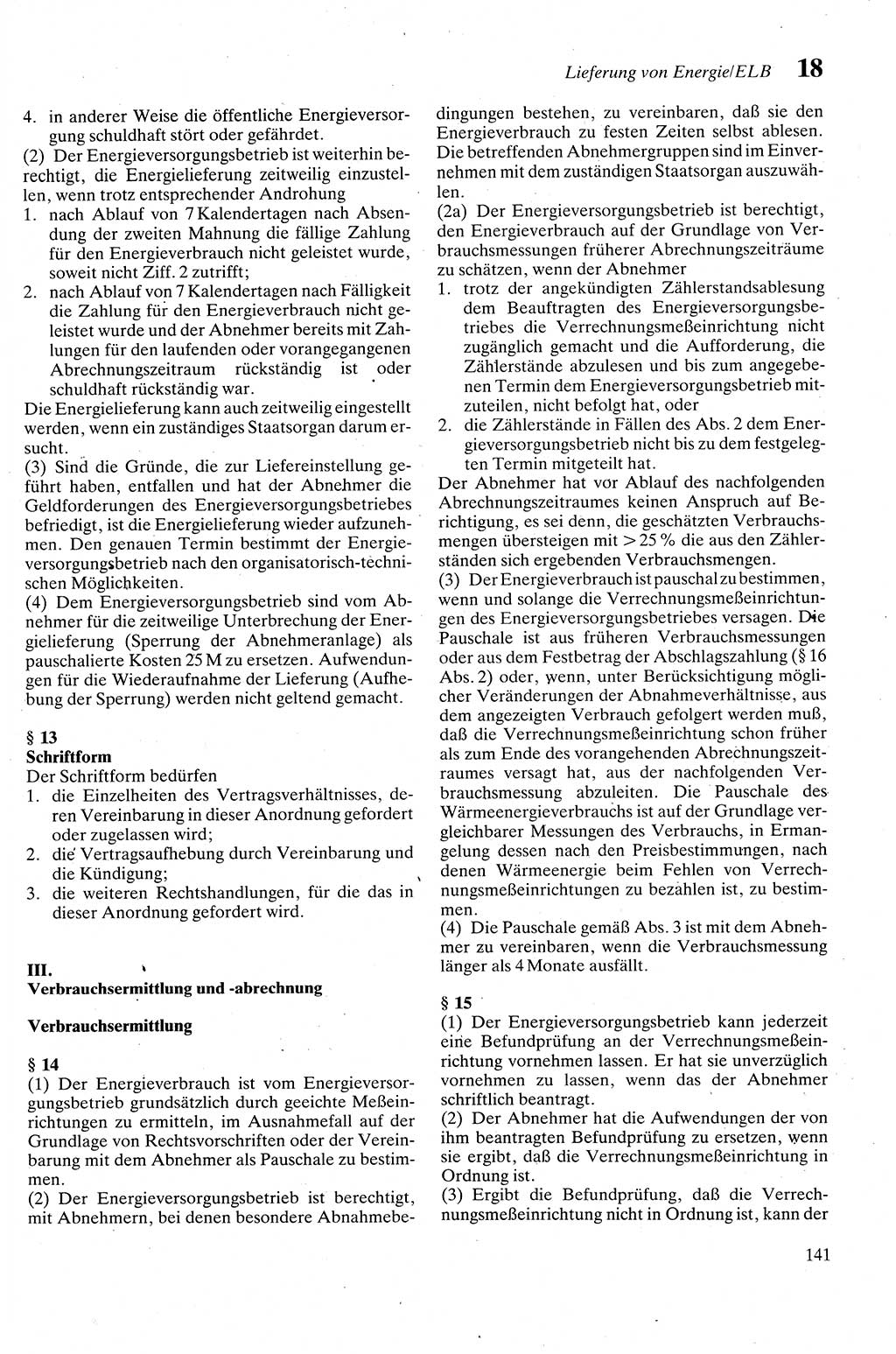 Zivilgesetzbuch (ZVG) sowie angrenzende Gesetze und Bestimmungen [Deutsche Demokratische Republik (DDR)] 1975, Seite 141 (ZGB Ges. Best. DDR 1975, S. 141)