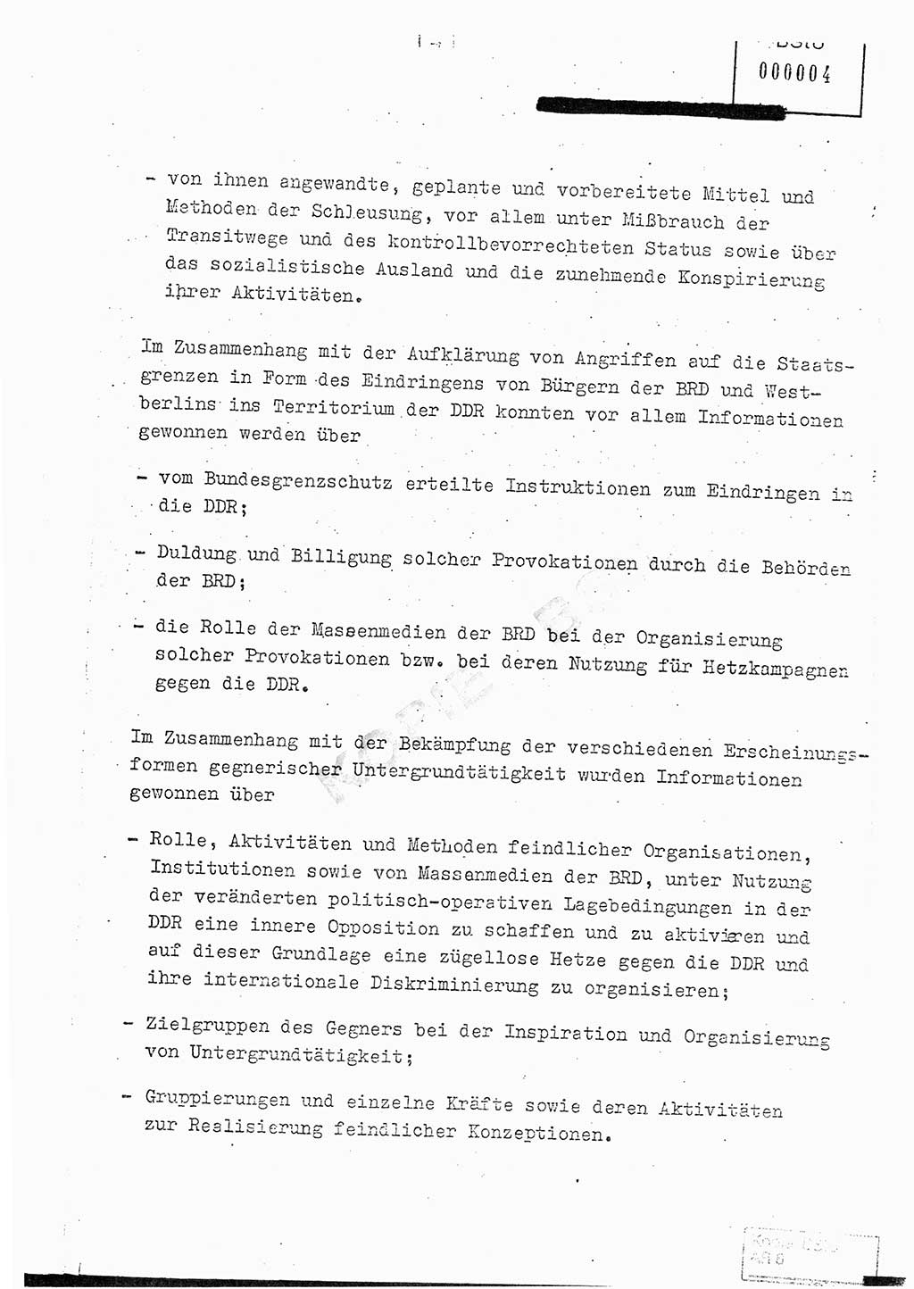 Jahresbericht der Hauptabteilung (HA) Ⅸ 1976, Analyse über die Entwicklung und die Wirksamkeit der politisch-operativen Arbeit der Linie Ⅸ im Jahre 1976, Ministerium für Staatssicherheit (MfS) der Deutschen Demokratischen Republik (DDR), Hauptabteilung Ⅸ, Berlin 1977, Seite 141 (Anal. MfS DDR HA Ⅸ /76 1977, S. 141)