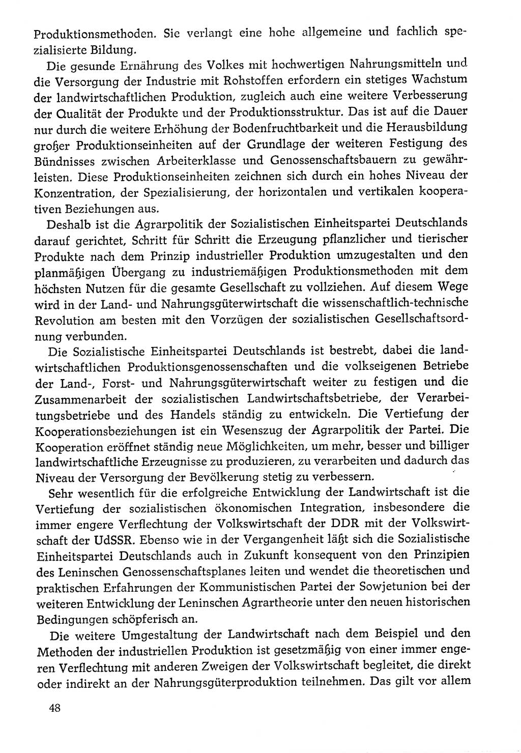 Dokumente der Sozialistischen Einheitspartei Deutschlands (SED) [Deutsche Demokratische Republik (DDR)] 1976-1977, Seite 48 (Dok. SED DDR 1976-1977, S. 48)