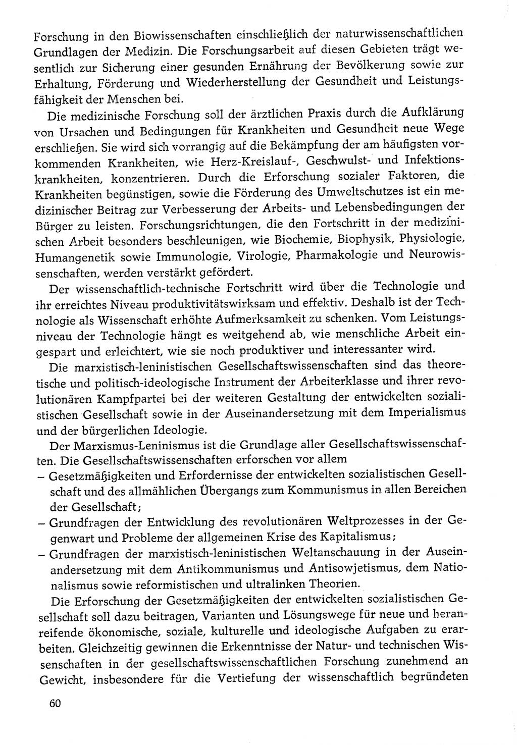 Dokumente der Sozialistischen Einheitspartei Deutschlands (SED) [Deutsche Demokratische Republik (DDR)] 1976-1977, Seite 60 (Dok. SED DDR 1976-1977, S. 60)