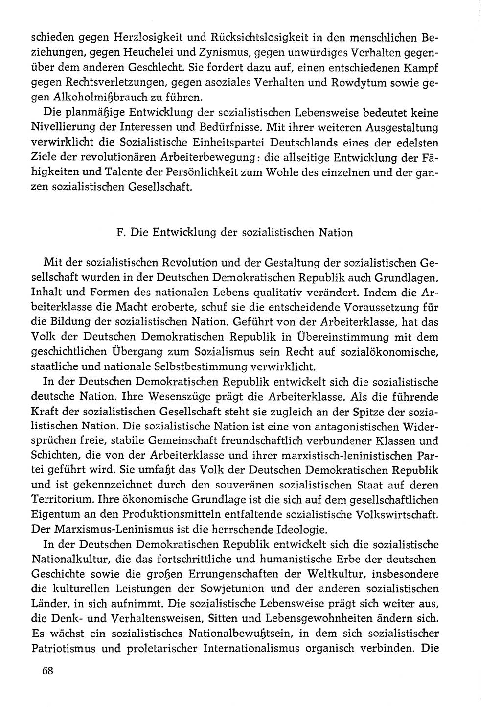 Dokumente der Sozialistischen Einheitspartei Deutschlands (SED) [Deutsche Demokratische Republik (DDR)] 1976-1977, Seite 68 (Dok. SED DDR 1976-1977, S. 68)
