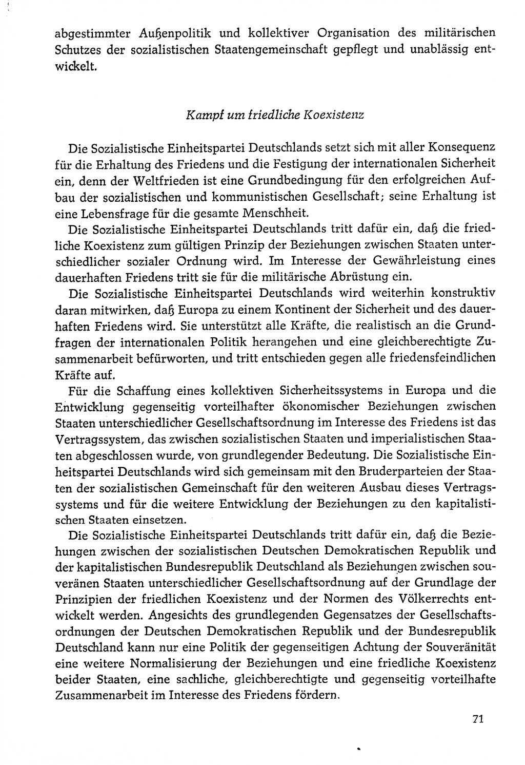 Dokumente der Sozialistischen Einheitspartei Deutschlands (SED) [Deutsche Demokratische Republik (DDR)] 1976-1977, Seite 71 (Dok. SED DDR 1976-1977, S. 71)