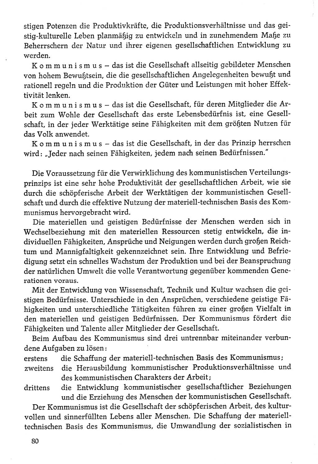 Dokumente der Sozialistischen Einheitspartei Deutschlands (SED) [Deutsche Demokratische Republik (DDR)] 1976-1977, Seite 80 (Dok. SED DDR 1976-1977, S. 80)