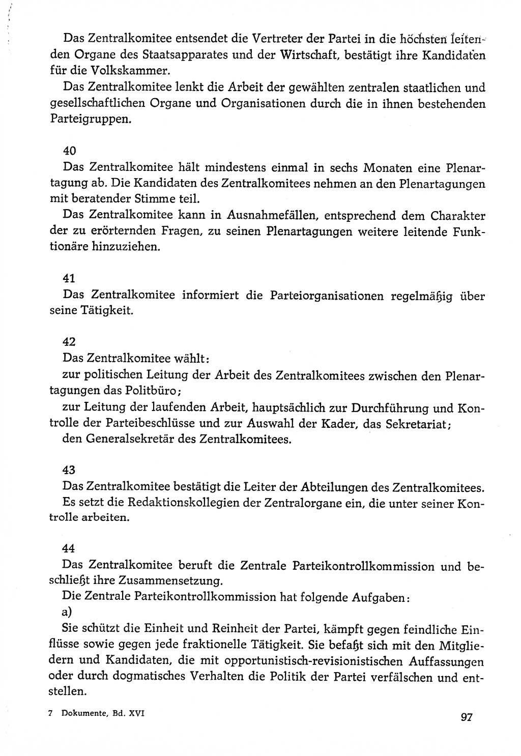 Dokumente der Sozialistischen Einheitspartei Deutschlands (SED) [Deutsche Demokratische Republik (DDR)] 1976-1977, Seite 97 (Dok. SED DDR 1976-1977, S. 97)