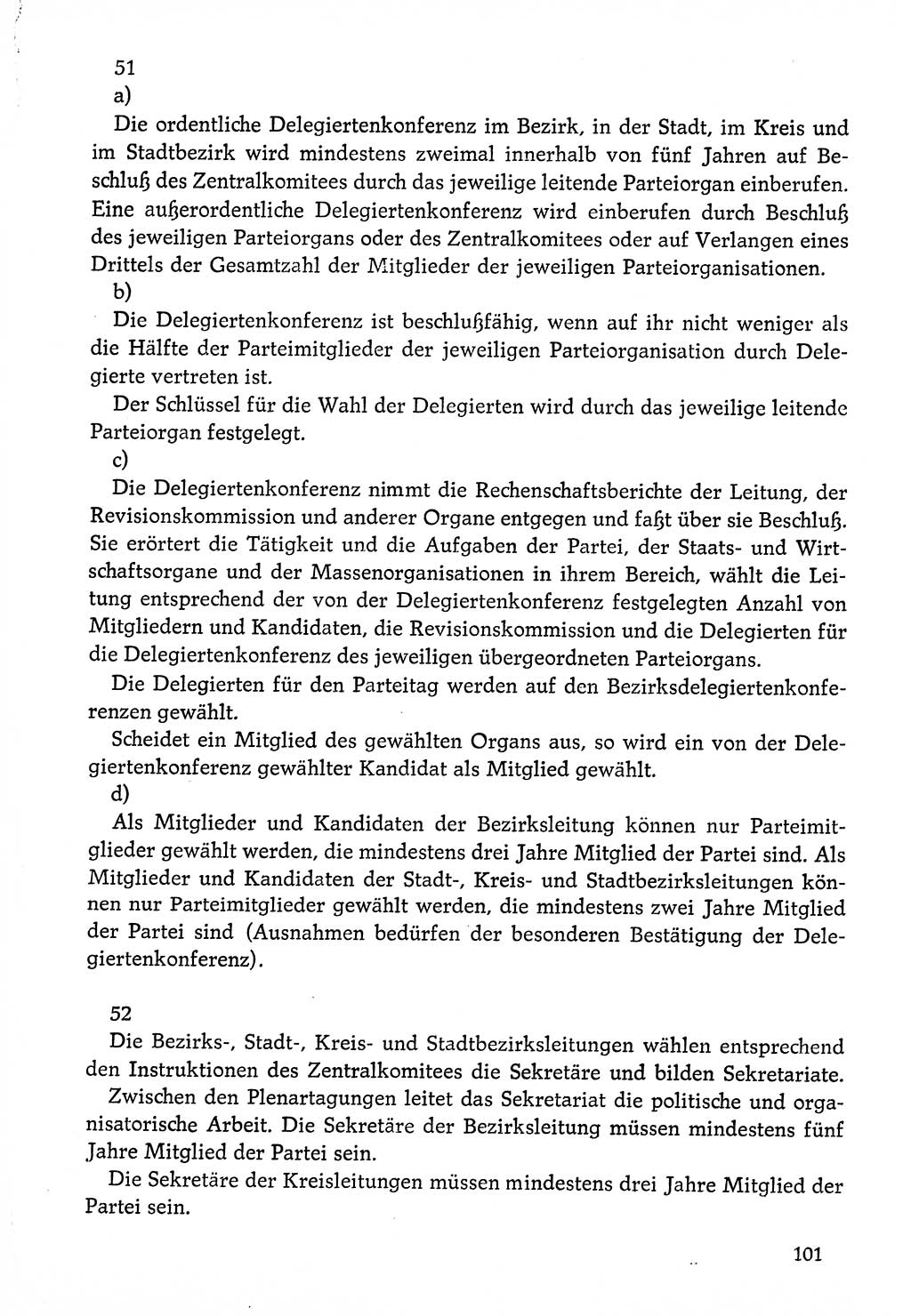 Dokumente der Sozialistischen Einheitspartei Deutschlands (SED) [Deutsche Demokratische Republik (DDR)] 1976-1977, Seite 101 (Dok. SED DDR 1976-1977, S. 101)