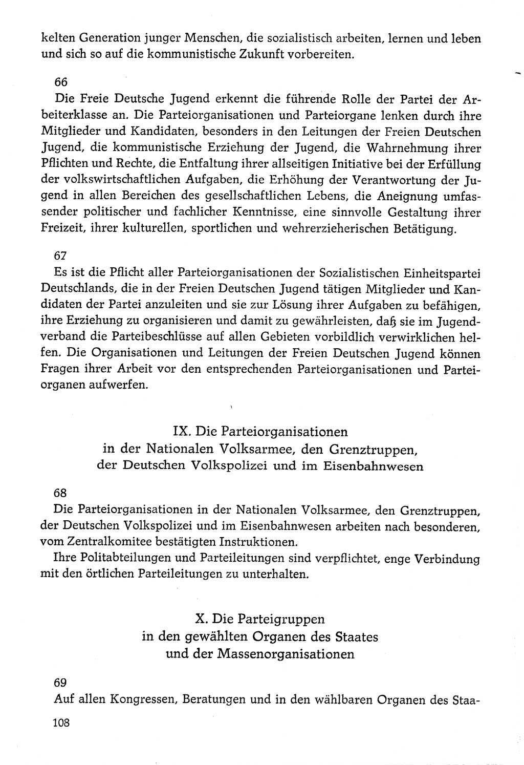 Dokumente der Sozialistischen Einheitspartei Deutschlands (SED) [Deutsche Demokratische Republik (DDR)] 1976-1977, Seite 108 (Dok. SED DDR 1976-1977, S. 108)