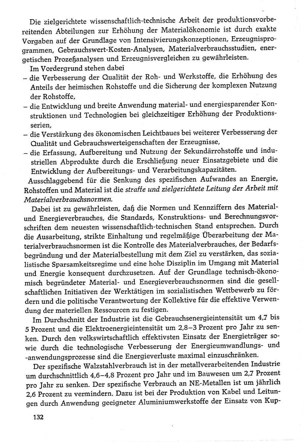 Dokumente der Sozialistischen Einheitspartei Deutschlands (SED) [Deutsche Demokratische Republik (DDR)] 1976-1977, Seite 132 (Dok. SED DDR 1976-1977, S. 132)