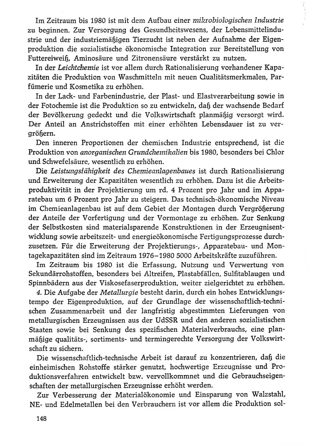 Dokumente der Sozialistischen Einheitspartei Deutschlands (SED) [Deutsche Demokratische Republik (DDR)] 1976-1977, Seite 148 (Dok. SED DDR 1976-1977, S. 148)
