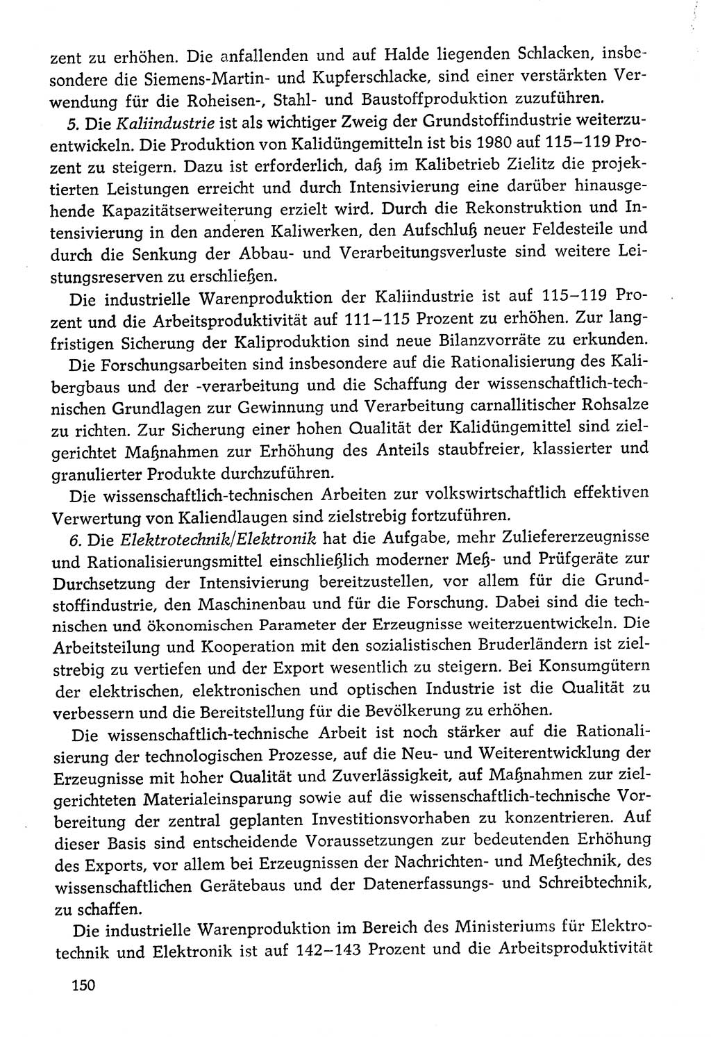 Dokumente der Sozialistischen Einheitspartei Deutschlands (SED) [Deutsche Demokratische Republik (DDR)] 1976-1977, Seite 150 (Dok. SED DDR 1976-1977, S. 150)