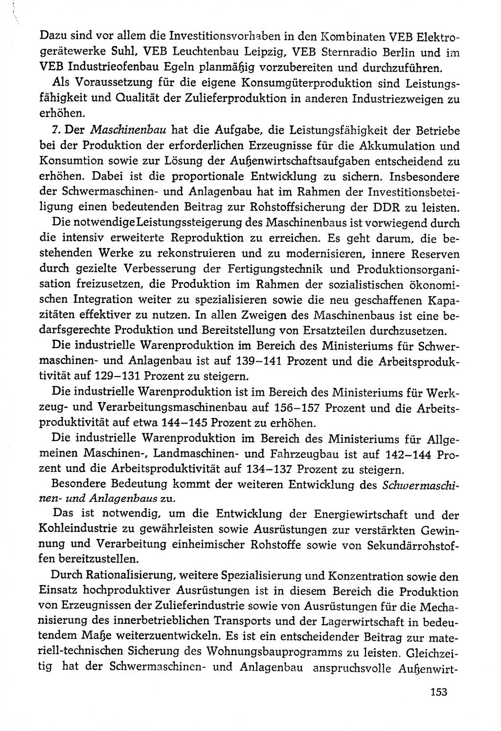 Dokumente der Sozialistischen Einheitspartei Deutschlands (SED) [Deutsche Demokratische Republik (DDR)] 1976-1977, Seite 153 (Dok. SED DDR 1976-1977, S. 153)