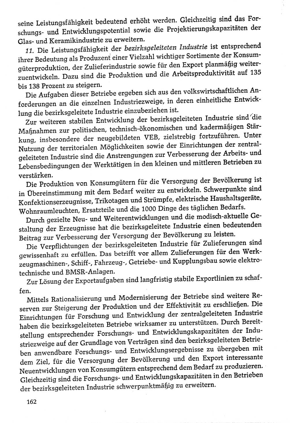 Dokumente der Sozialistischen Einheitspartei Deutschlands (SED) [Deutsche Demokratische Republik (DDR)] 1976-1977, Seite 162 (Dok. SED DDR 1976-1977, S. 162)