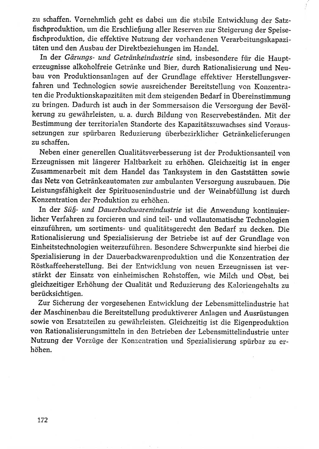 Dokumente der Sozialistischen Einheitspartei Deutschlands (SED) [Deutsche Demokratische Republik (DDR)] 1976-1977, Seite 172 (Dok. SED DDR 1976-1977, S. 172)