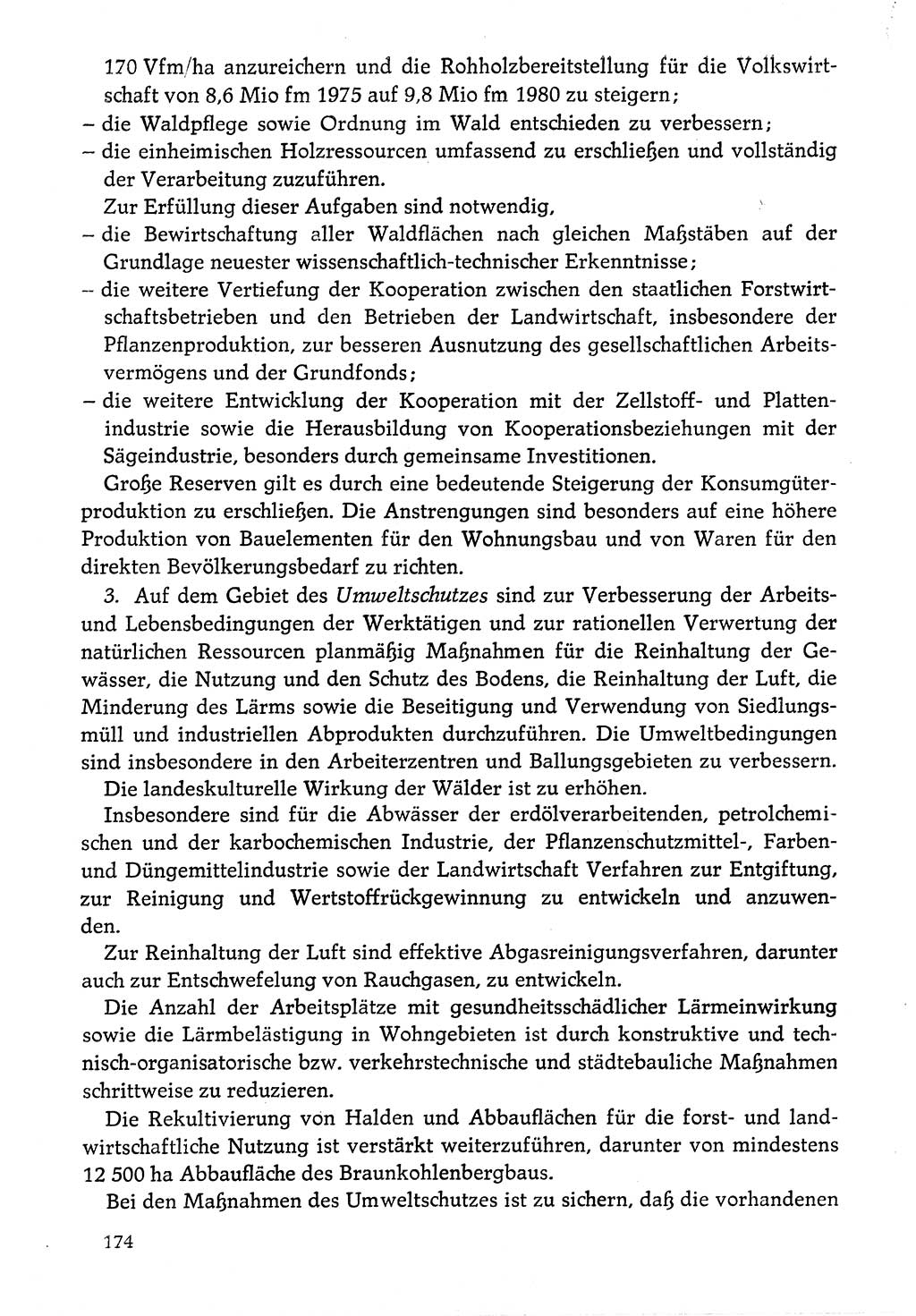 Dokumente der Sozialistischen Einheitspartei Deutschlands (SED) [Deutsche Demokratische Republik (DDR)] 1976-1977, Seite 174 (Dok. SED DDR 1976-1977, S. 174)