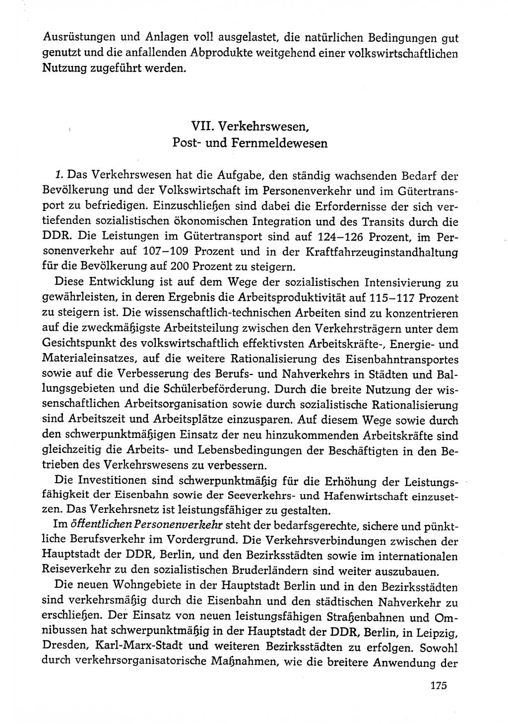 Dokumente der Sozialistischen Einheitspartei Deutschlands (SED) [Deutsche Demokratische Republik (DDR)] 1976-1977, Seite 175 (Dok. SED DDR 1976-1977, S. 175)
