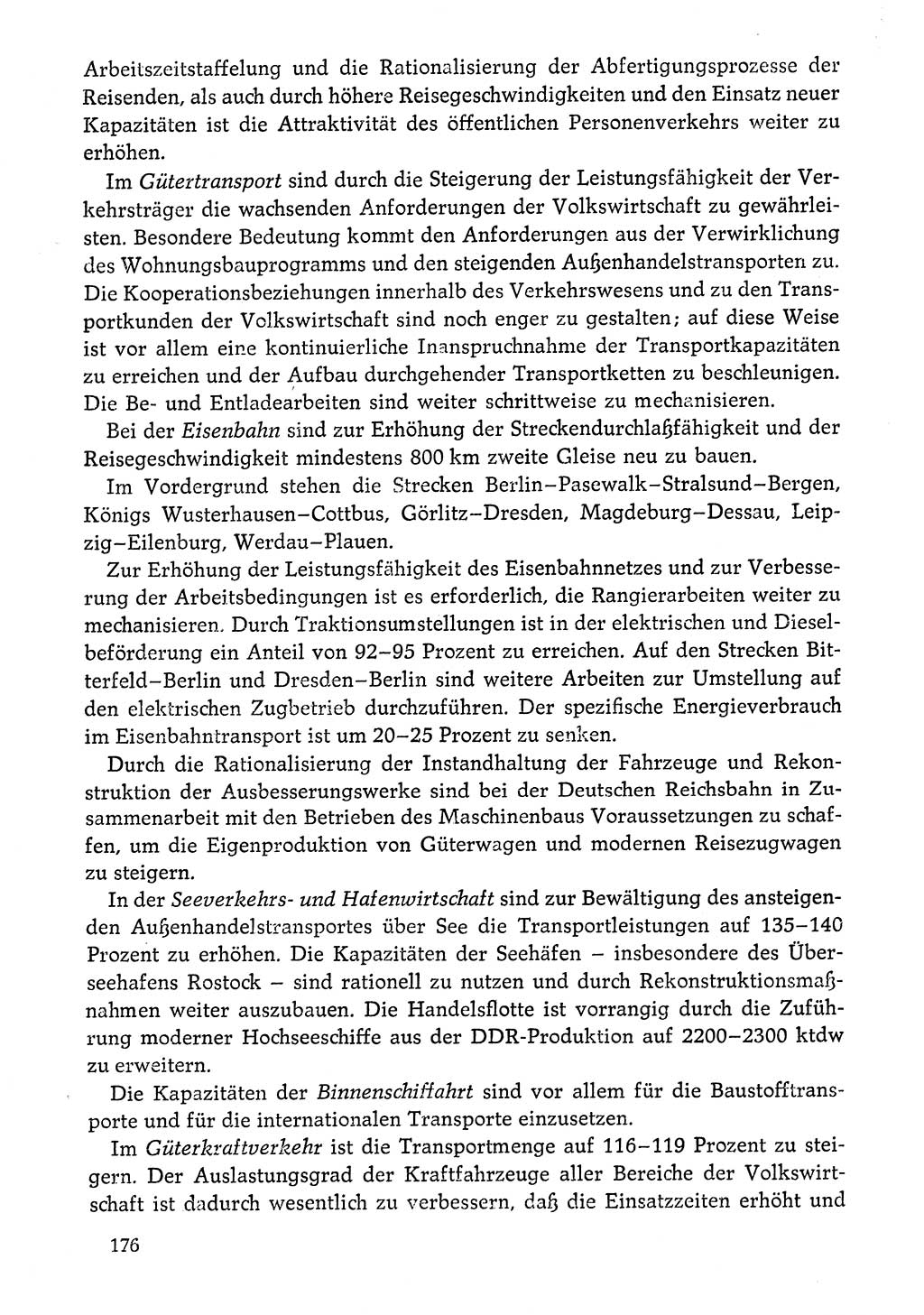 Dokumente der Sozialistischen Einheitspartei Deutschlands (SED) [Deutsche Demokratische Republik (DDR)] 1976-1977, Seite 176 (Dok. SED DDR 1976-1977, S. 176)