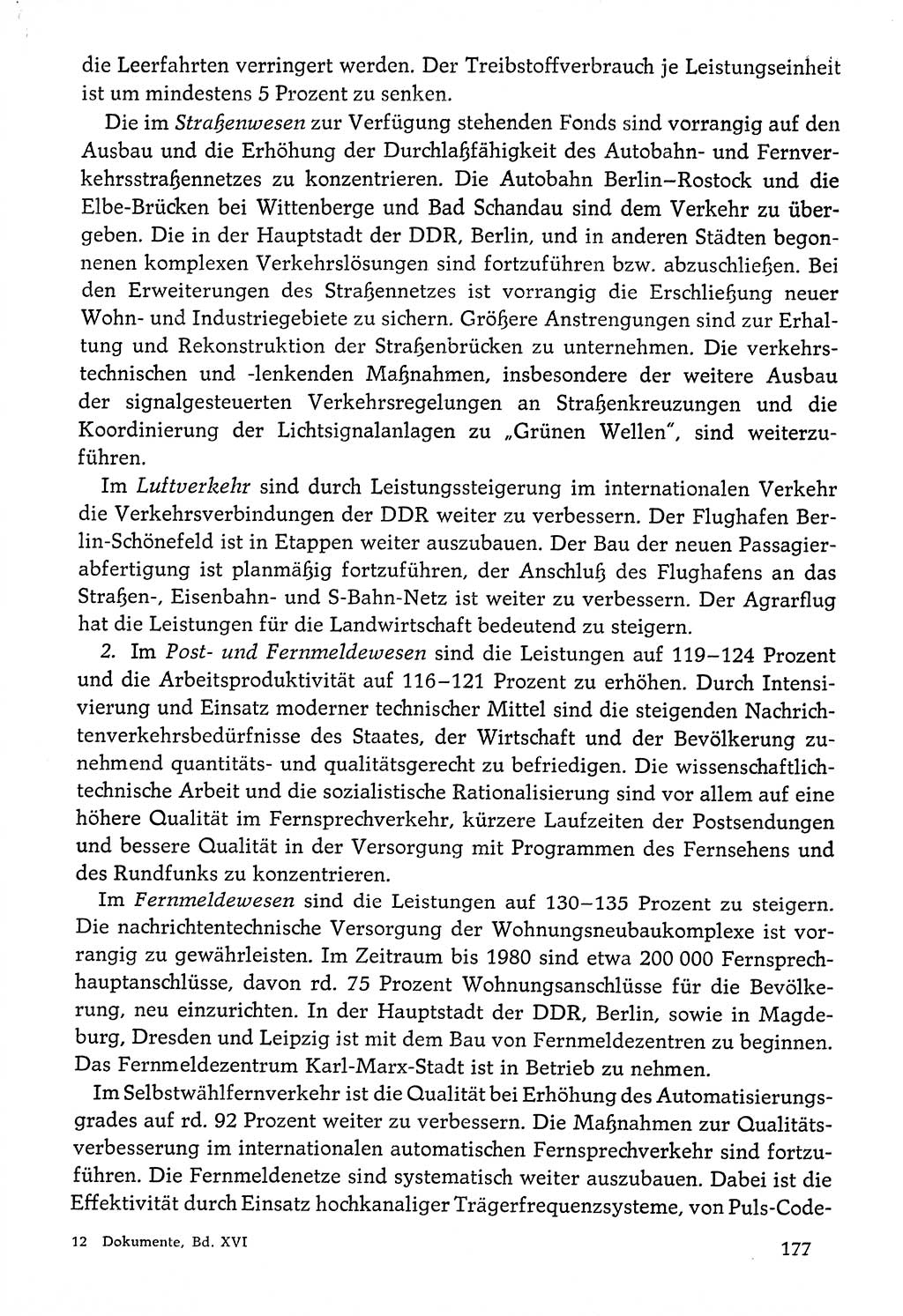 Dokumente der Sozialistischen Einheitspartei Deutschlands (SED) [Deutsche Demokratische Republik (DDR)] 1976-1977, Seite 177 (Dok. SED DDR 1976-1977, S. 177)