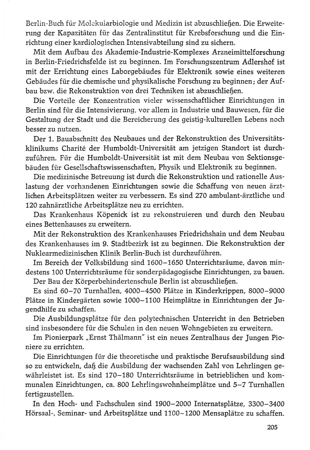 Dokumente der Sozialistischen Einheitspartei Deutschlands (SED) [Deutsche Demokratische Republik (DDR)] 1976-1977, Seite 205 (Dok. SED DDR 1976-1977, S. 205)
