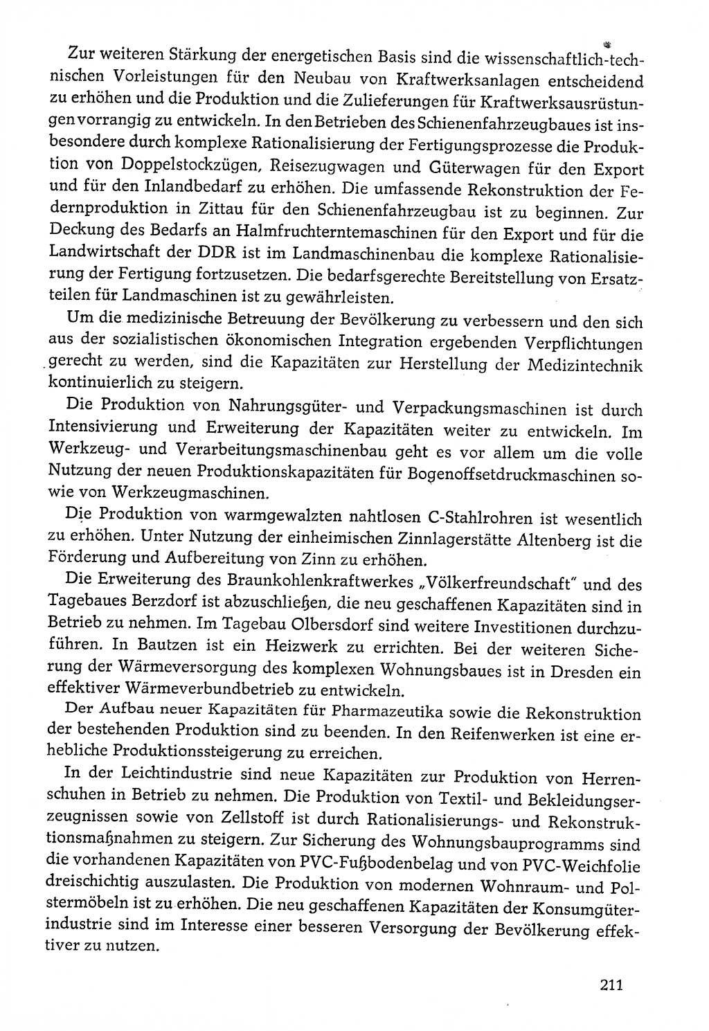 Dokumente der Sozialistischen Einheitspartei Deutschlands (SED) [Deutsche Demokratische Republik (DDR)] 1976-1977, Seite 211 (Dok. SED DDR 1976-1977, S. 211)