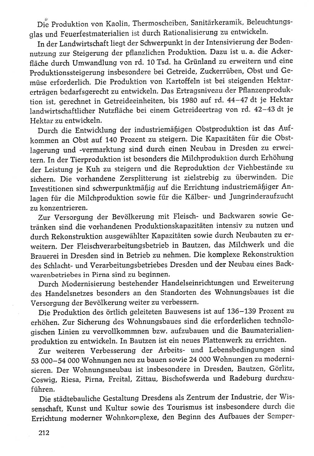 Dokumente der Sozialistischen Einheitspartei Deutschlands (SED) [Deutsche Demokratische Republik (DDR)] 1976-1977, Seite 212 (Dok. SED DDR 1976-1977, S. 212)
