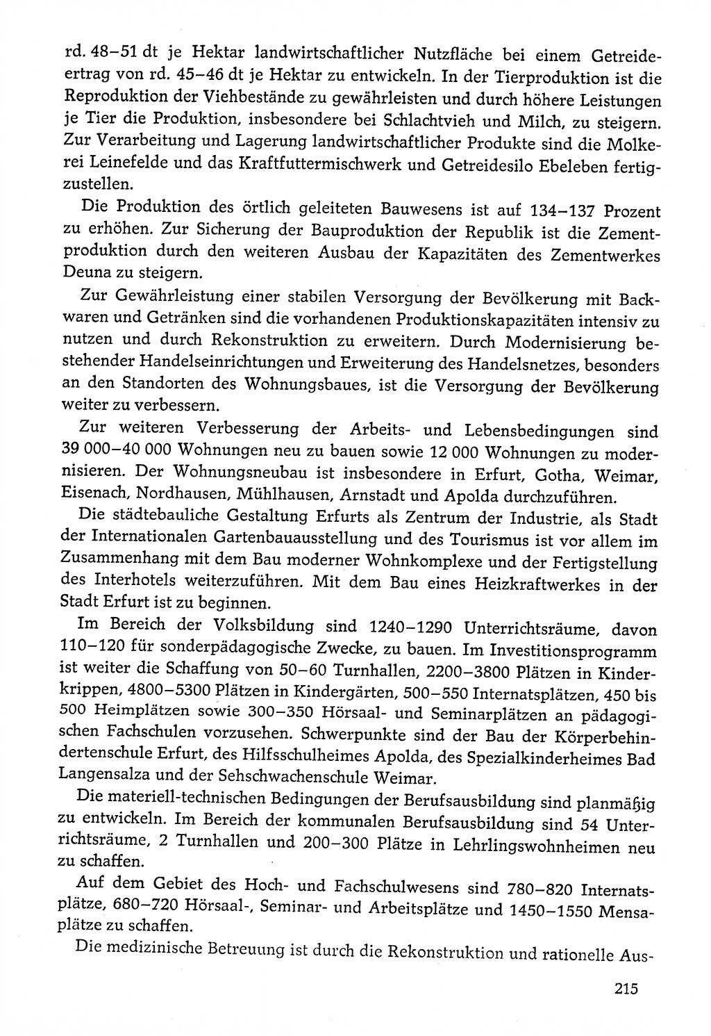 Dokumente der Sozialistischen Einheitspartei Deutschlands (SED) [Deutsche Demokratische Republik (DDR)] 1976-1977, Seite 215 (Dok. SED DDR 1976-1977, S. 215)