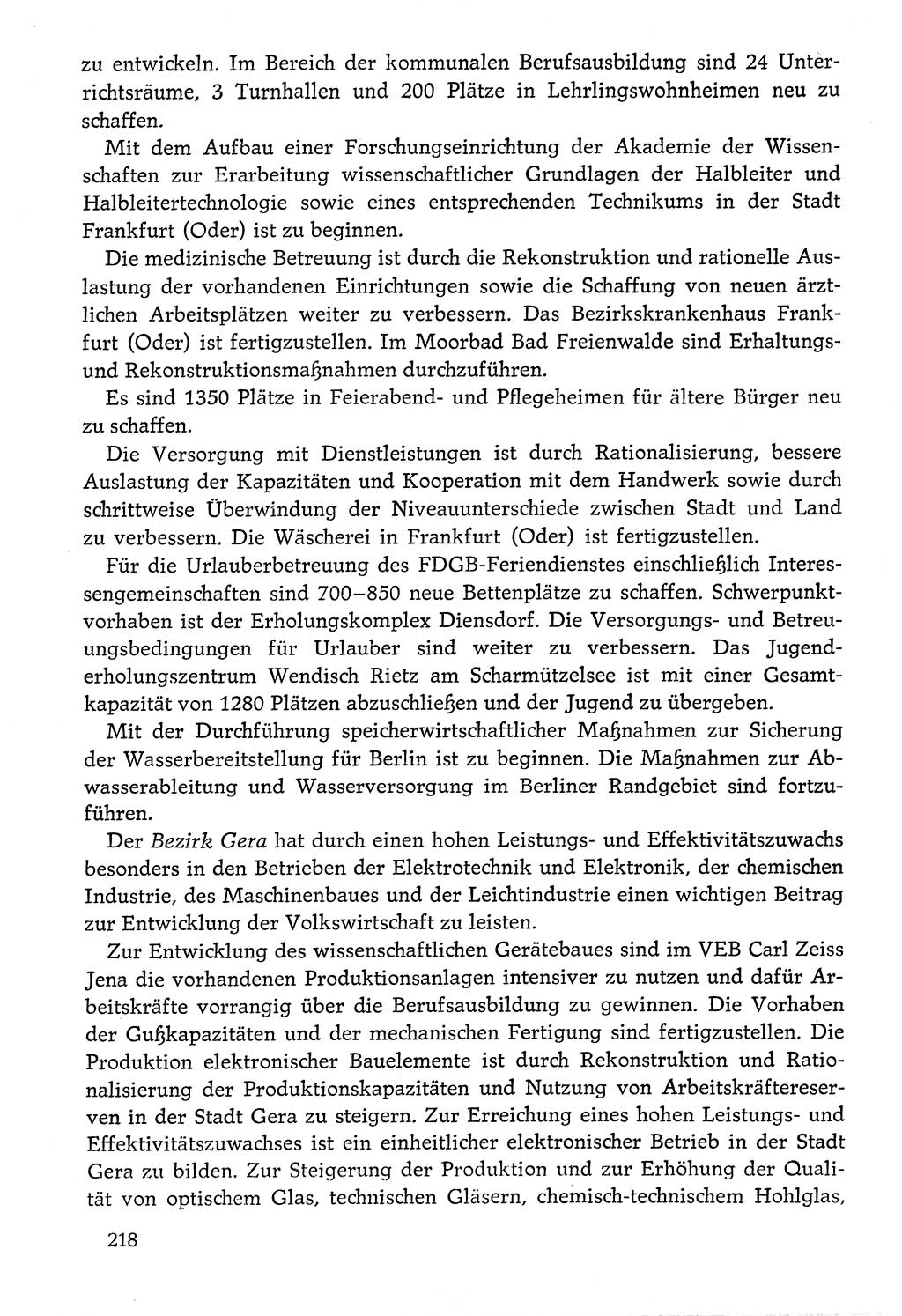 Dokumente der Sozialistischen Einheitspartei Deutschlands (SED) [Deutsche Demokratische Republik (DDR)] 1976-1977, Seite 218 (Dok. SED DDR 1976-1977, S. 218)