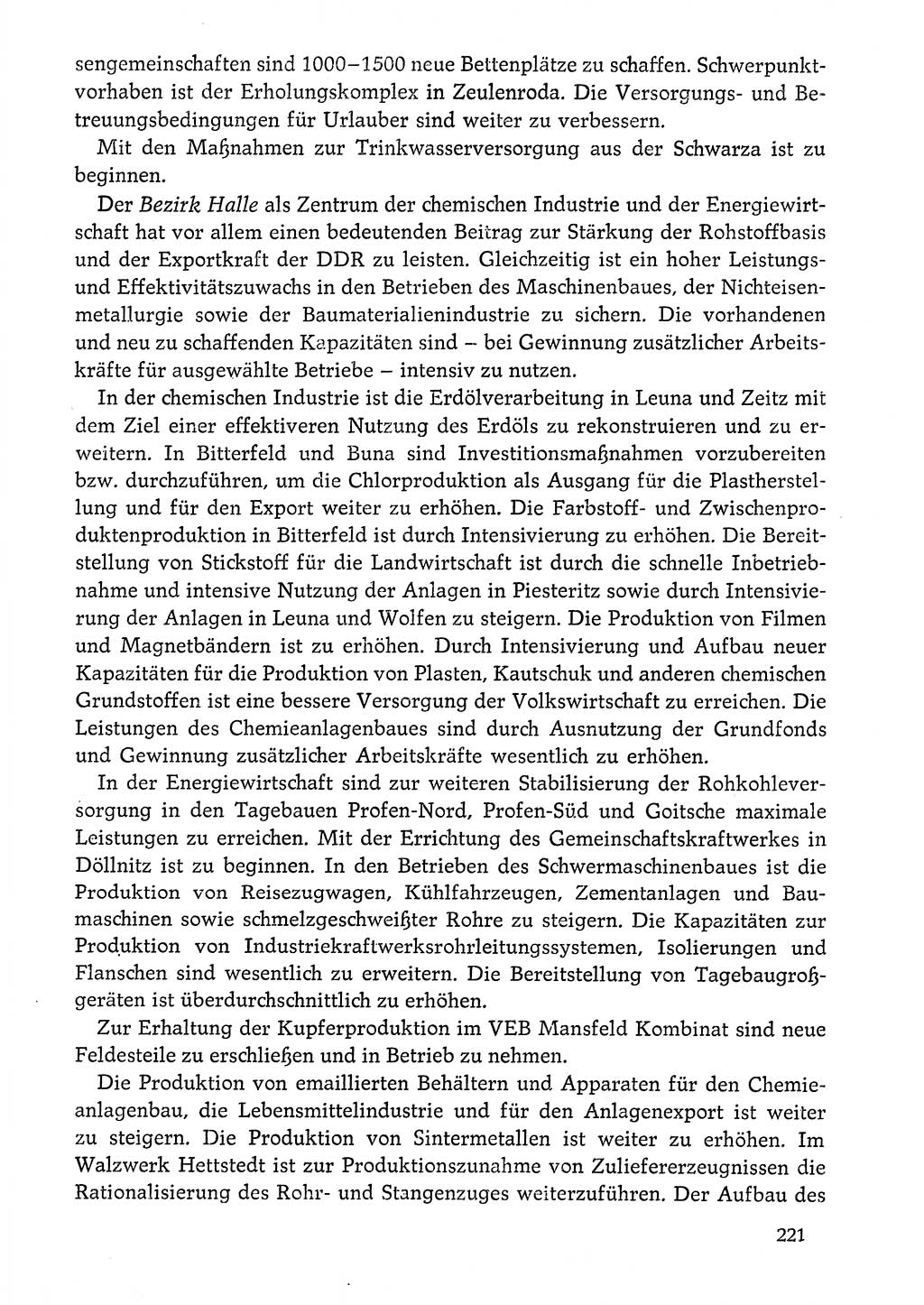 Dokumente der Sozialistischen Einheitspartei Deutschlands (SED) [Deutsche Demokratische Republik (DDR)] 1976-1977, Seite 221 (Dok. SED DDR 1976-1977, S. 221)
