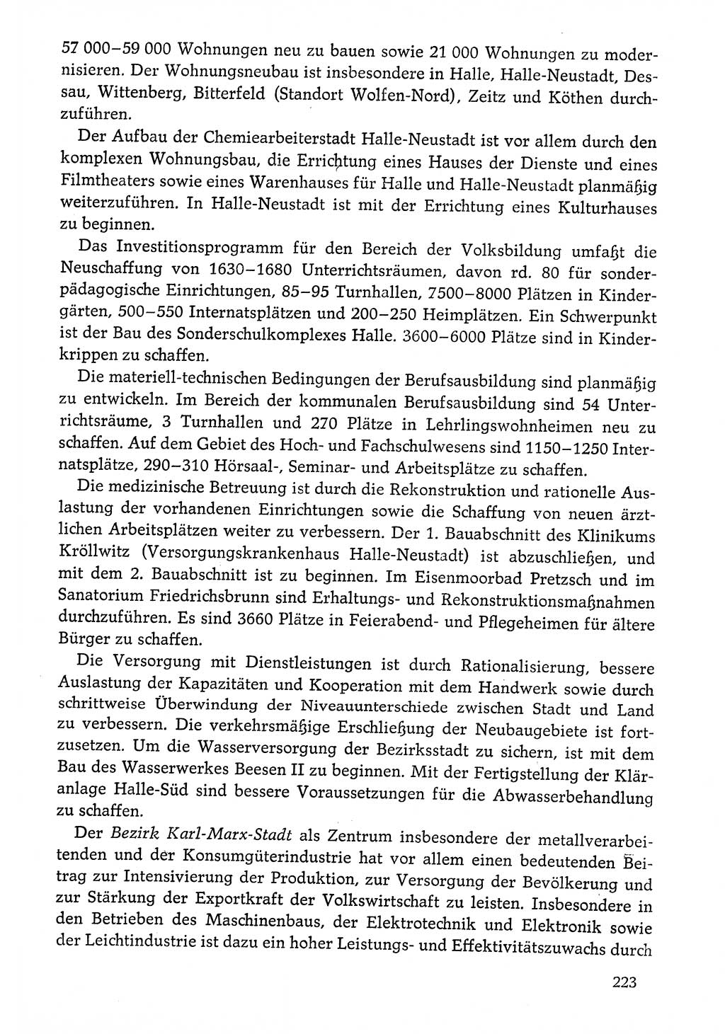 Dokumente der Sozialistischen Einheitspartei Deutschlands (SED) [Deutsche Demokratische Republik (DDR)] 1976-1977, Seite 223 (Dok. SED DDR 1976-1977, S. 223)