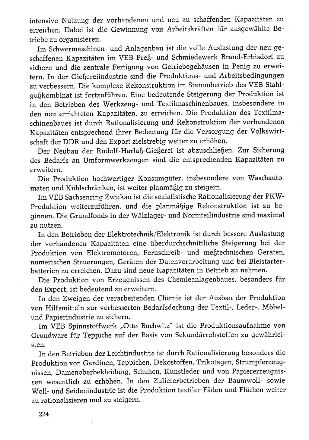 Dokumente der Sozialistischen Einheitspartei Deutschlands (SED) [Deutsche Demokratische Republik (DDR)] 1976-1977, Seite 224 (Dok. SED DDR 1976-1977, S. 224)