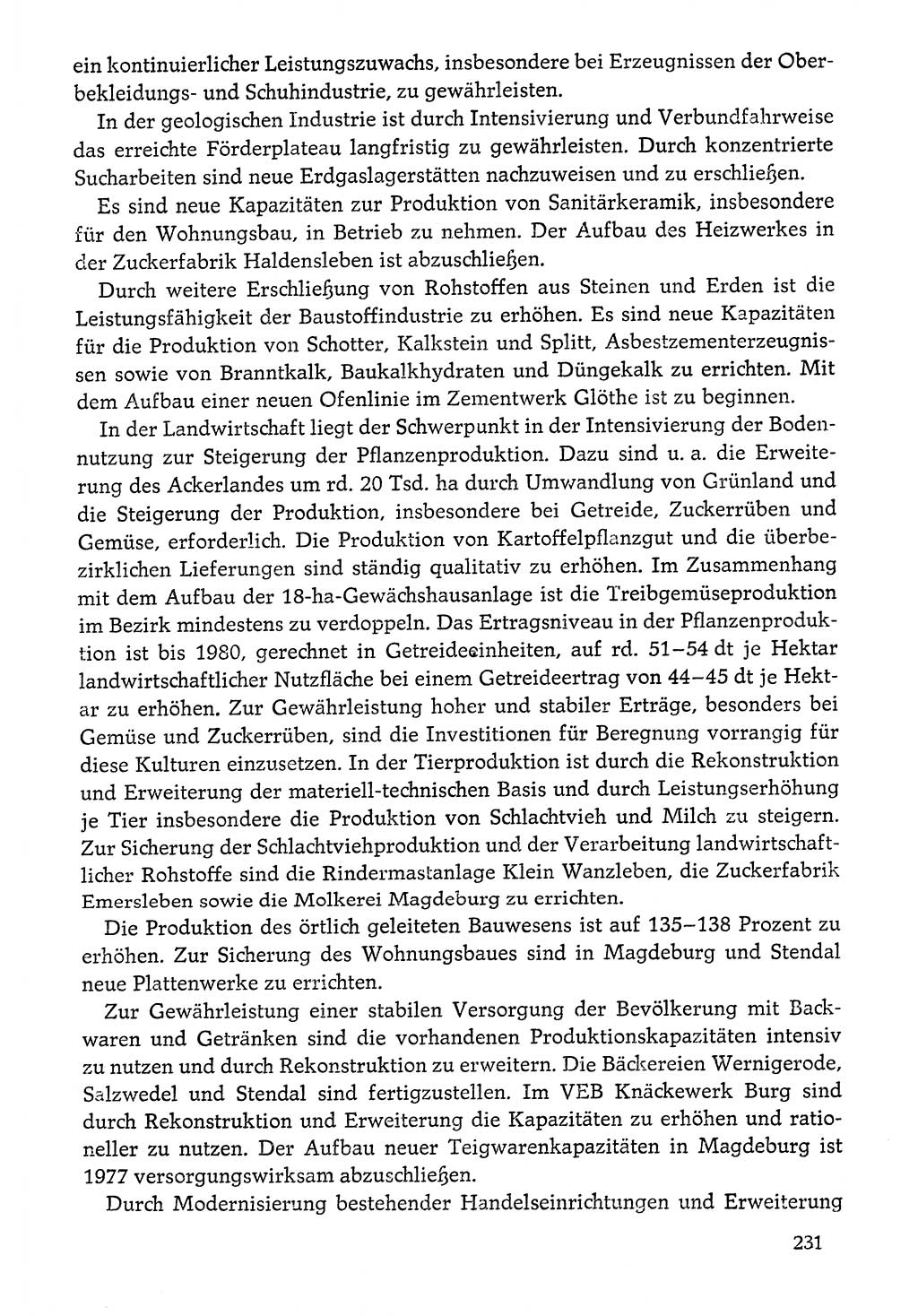 Dokumente der Sozialistischen Einheitspartei Deutschlands (SED) [Deutsche Demokratische Republik (DDR)] 1976-1977, Seite 231 (Dok. SED DDR 1976-1977, S. 231)