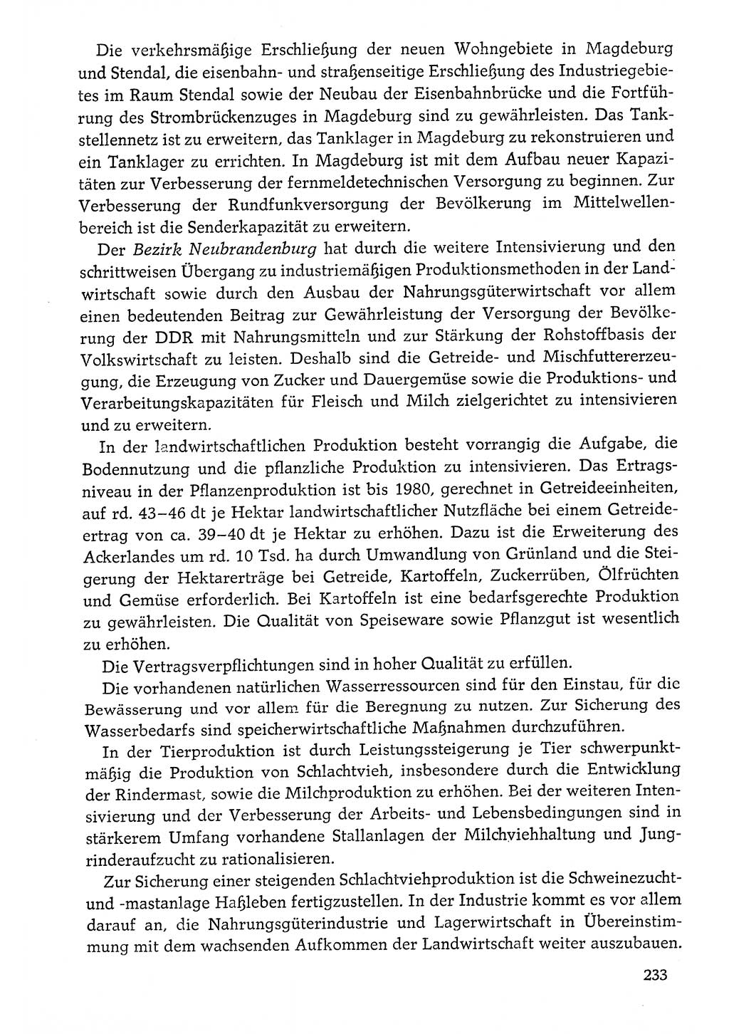 Dokumente der Sozialistischen Einheitspartei Deutschlands (SED) [Deutsche Demokratische Republik (DDR)] 1976-1977, Seite 233 (Dok. SED DDR 1976-1977, S. 233)